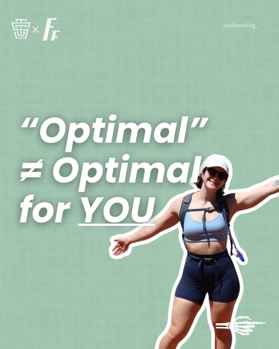 This is a conversation that frequently comes up with athletes:

&ldquo;What&rsquo;s the most optimal&hellip;?&rdquo;

While I can provide a textbook or experience based explanation of what may be &lsquo;optimal&rsquo; on paper, this cuts out the real