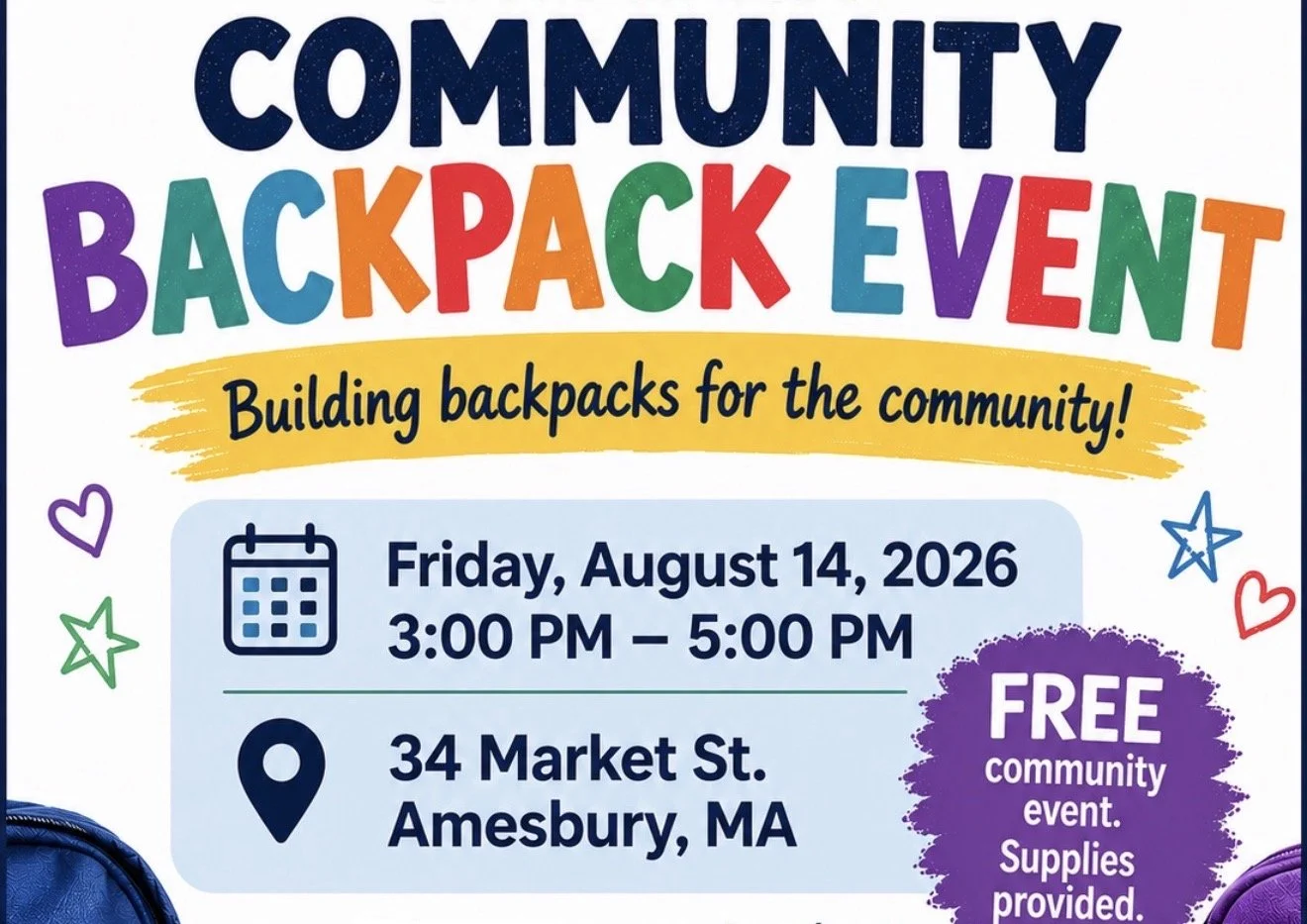 Community Backpack Event