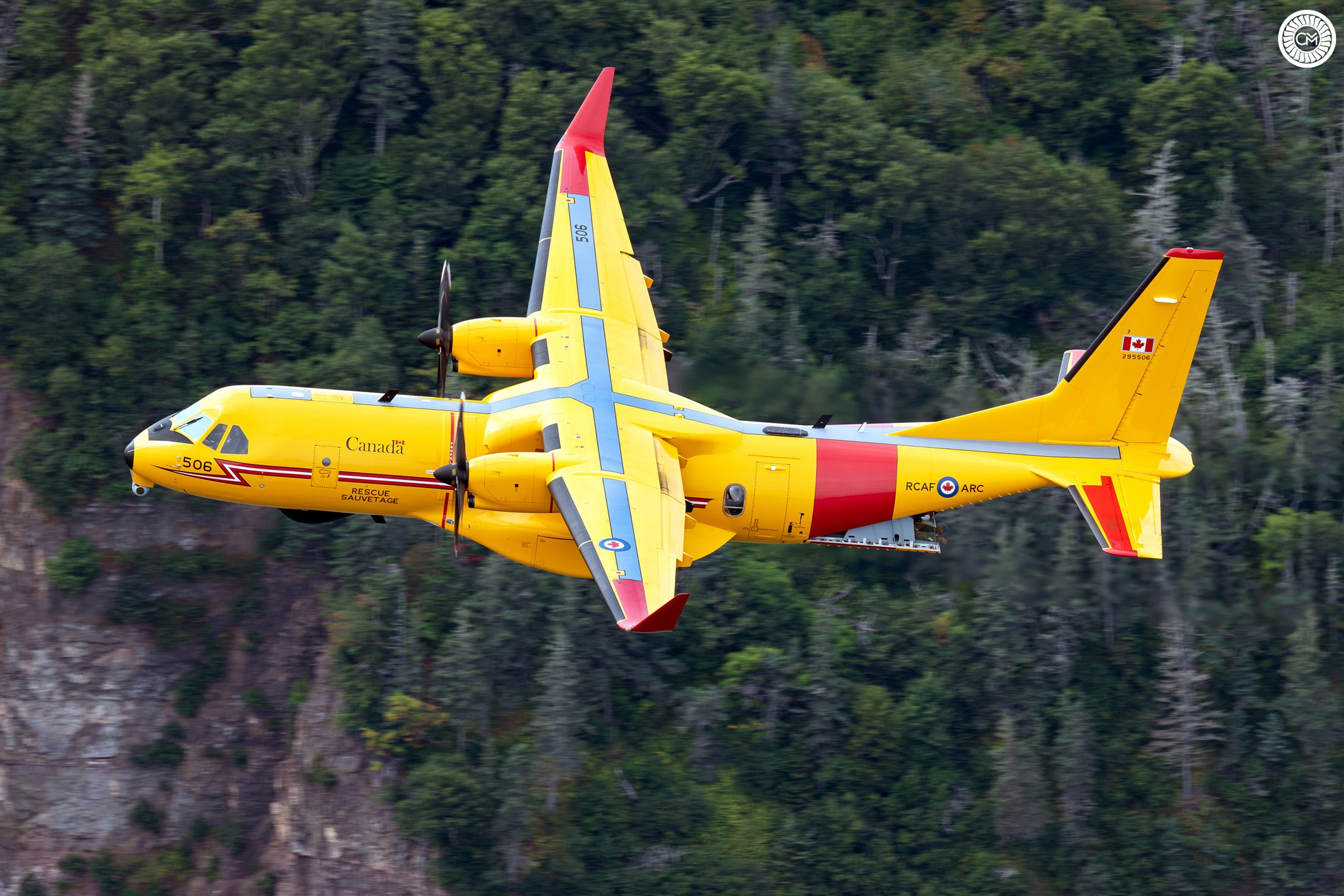 413 Squadron RCAF SAR We watch the waves Tusker Kingfisher CC-295 CC-295W Casa Airbus EADS 14 Wing Greenwood Nova Scotia 513 2025 2026