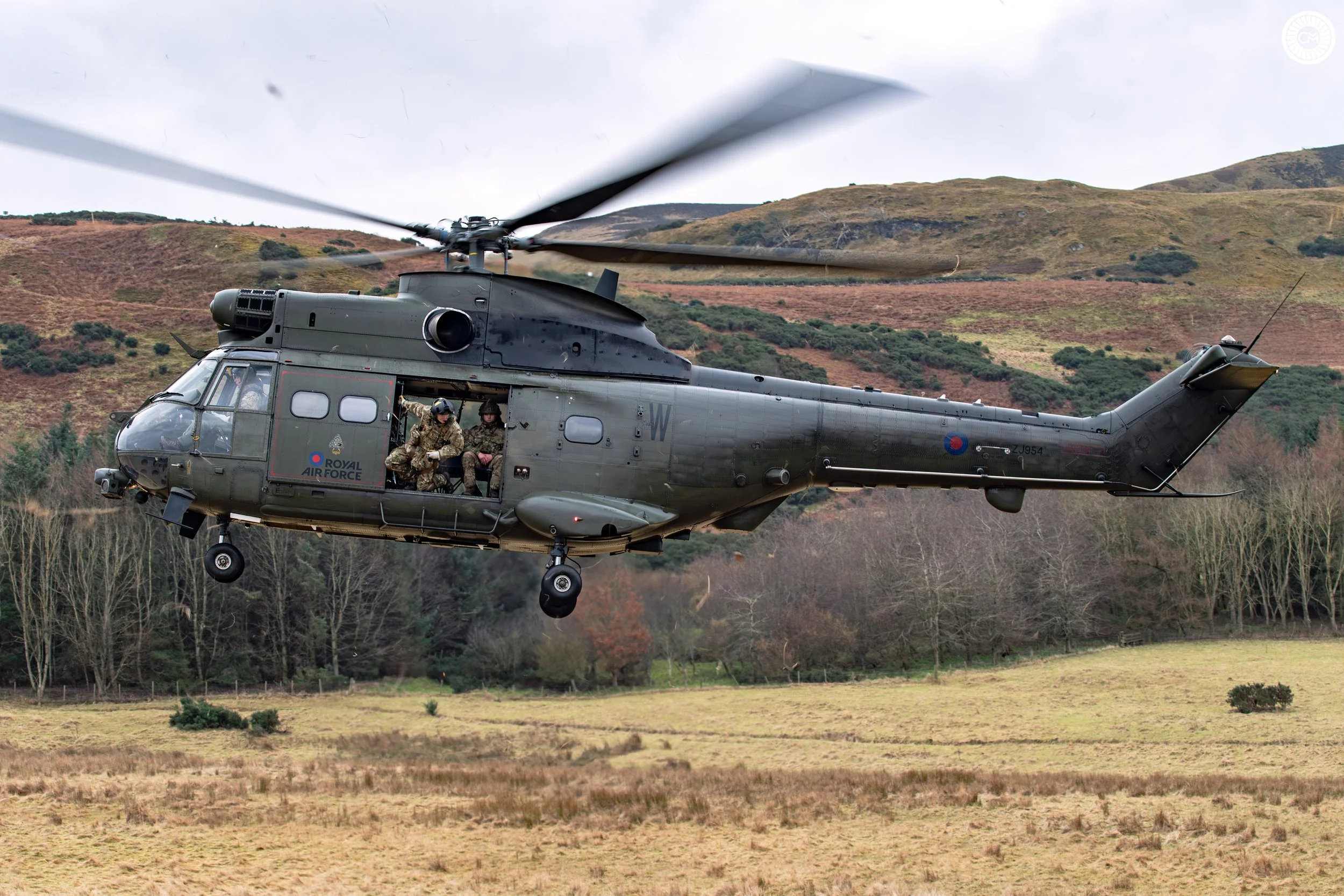 RAF Royal Air Force Aerospatiale Sud Aviation Westland Helicopters Puma HC1 HC2 Mark 2 VORTEX RAF Benson Leuchars Kukri Dawn 33 230 Squadron Edinburgh 28(AC) Sqn Retirement Farewell Medium Lift Upgrade MoD Army Cyprus Belize Brunei 54 Tiger HC.2 Ex