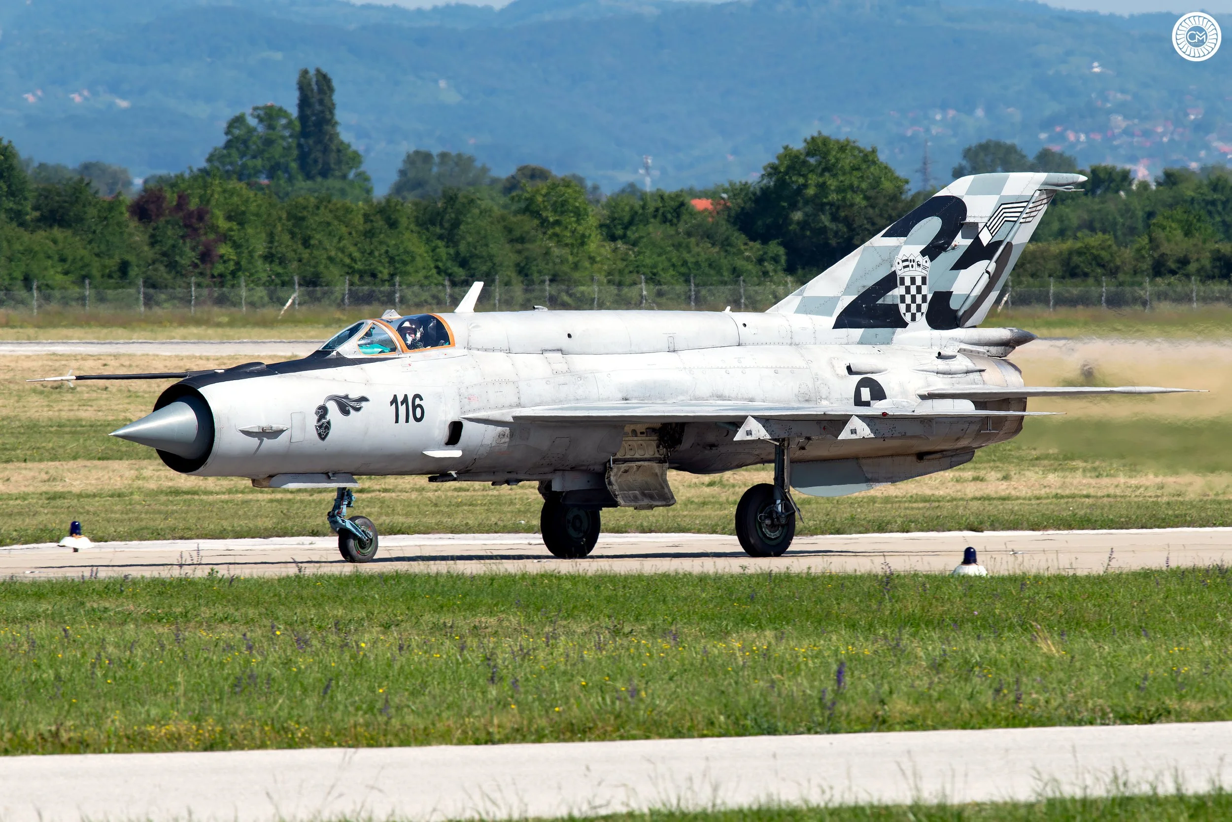 Airport Pleso 191st Eskadrila Lovackih Aviona ELA191st Fighter Aircraft Squadron 191 Croatia Croatian Air Force QRA 2024 Retirement MiG MiG-21bisD MiG-21UMD 165 116 133 Yugoslav Republic defect Rudijev Peresin Austria Dassault Rafale 3-CR Air VG