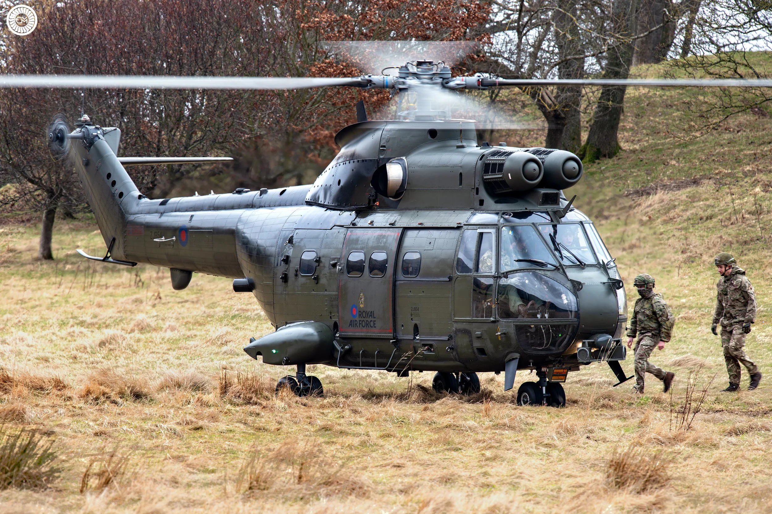 RAF Royal Air Force Aerospatiale Sud Aviation Westland Helicopters Puma HC1 HC2 Mark 2 VORTEX RAF Benson Leuchars Kukri Dawn 33 230 Squadron Edinburgh 28(AC) Sqn Retirement Farewell Medium Lift Upgrade MoD Army Cyprus Belize Brunei 54 Tiger HC.2 Ex