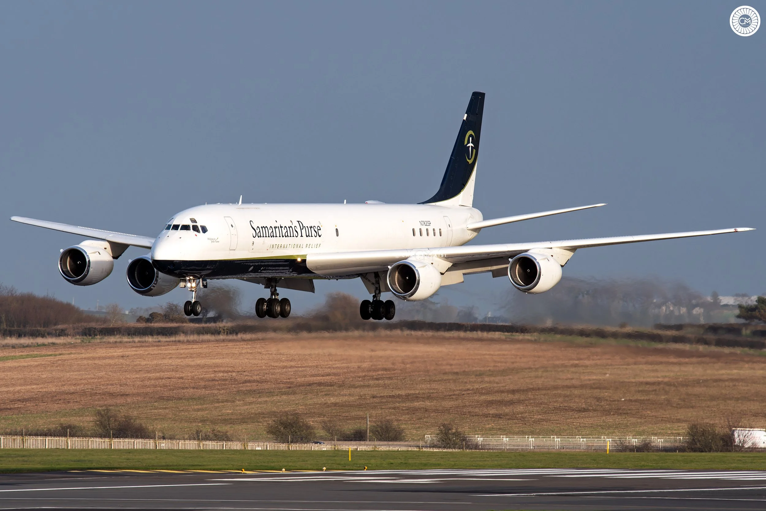 Samaritan's Purse Douglas DC-8 DC-8-72 N782SP Charity Organisation Humanitarian Aid Retirement 2025 Might NSP8 Prestwick Greensboro Airlift Response Last American Registered Chris Melaisi Andy Klischer Munn Ken Joe Proffitt