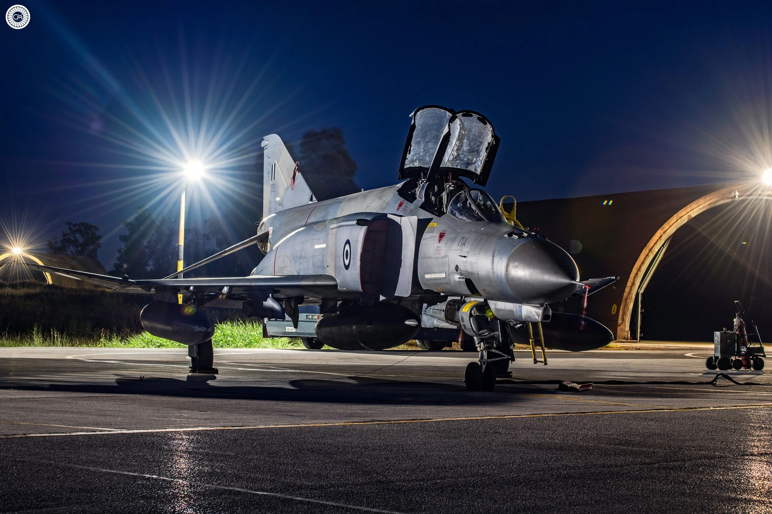 Hellenic Air Force Greek Greece 338 MDV Squadron 117th Combat Wing Andravida Western Greece McDonnell Douglas F-4E Phantom II Fighter Military Aviation Chris Melaisi Phancon 2025 Retirement Mr Spook Spooky