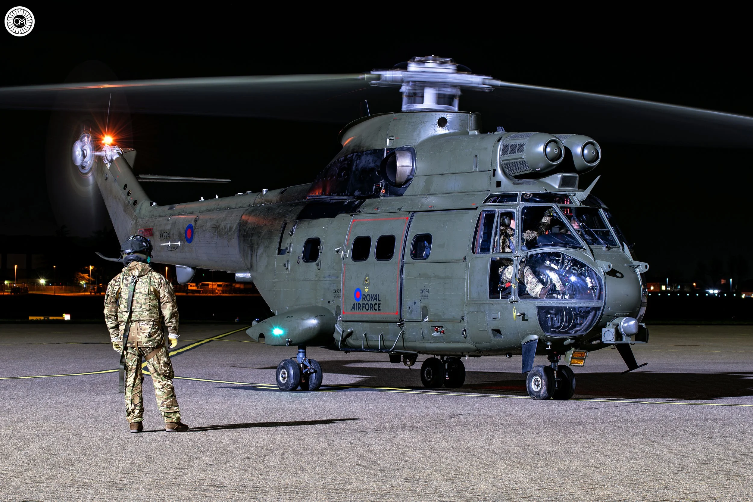 RAF Royal Air Force Aerospatiale Sud Aviation Westland Helicopters Puma HC1 HC2 Mark 2 VORTEX RAF Benson Leuchars Kukri Dawn 33 230 Squadron Edinburgh 28(AC) Sqn Retirement Farewell Medium Lift Upgrade MoD Army Cyprus Belize Brunei 54 Tiger HC.2 Ex