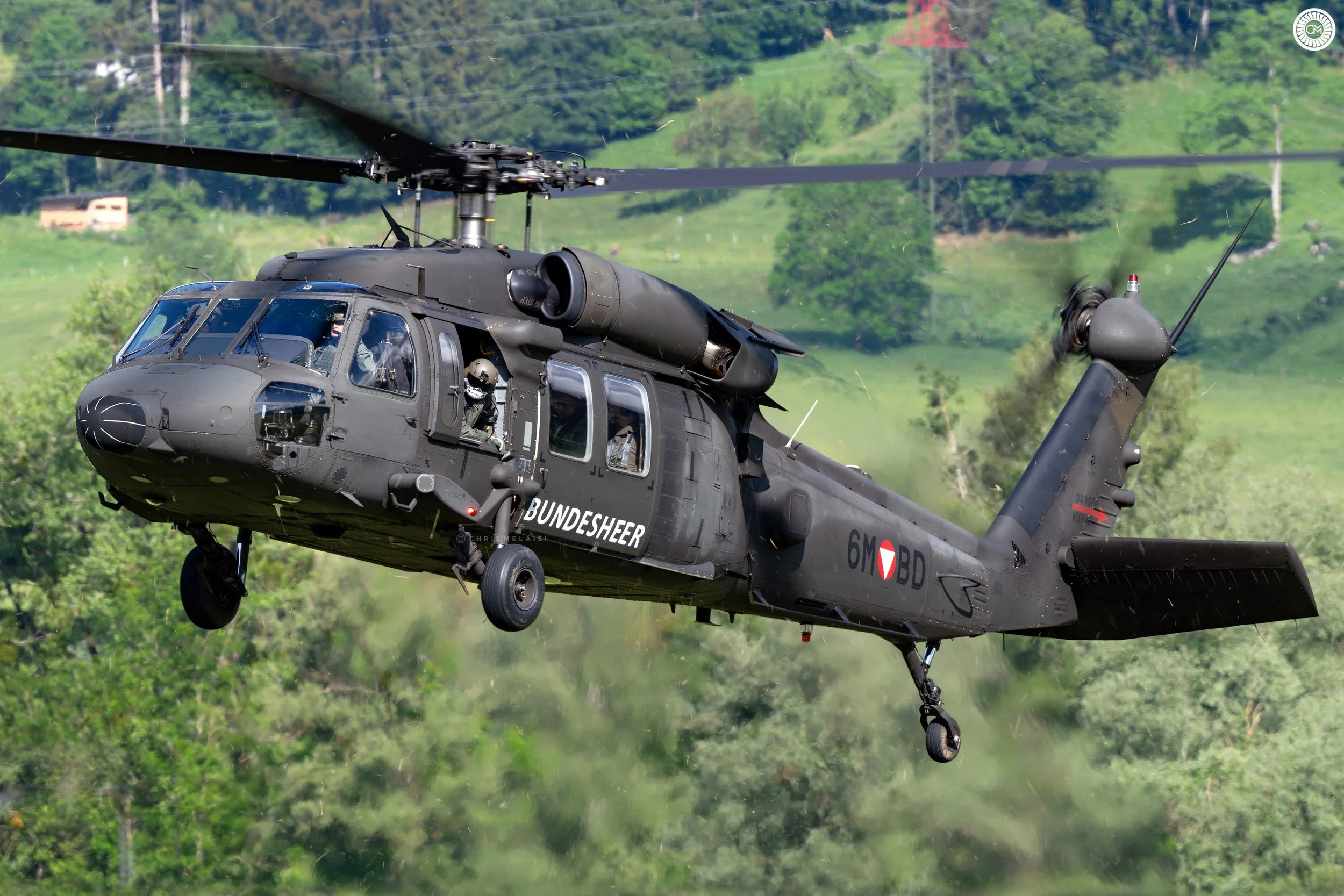 Austrian Air Force Aerospatiale Sud Aviation SA316 Alouette III Bundesheer Austria Alps Aigen im Ennstal Retirement Chris Melaisi Agusta AW169 S-70A AB-212 OH-58 Kiowa Base Visit Military Aviation  Saab 105 Langenlebarn