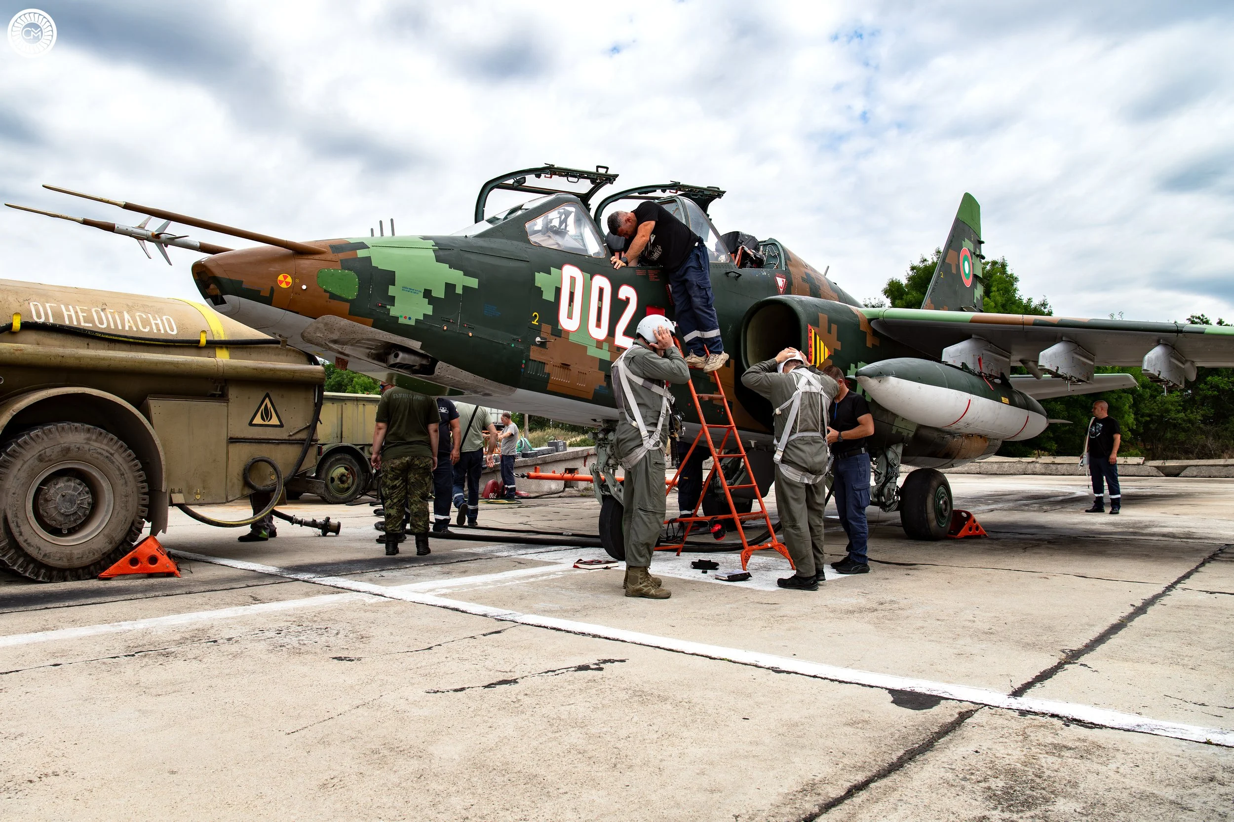 Yambol Province of Eastern Bulgaria, the 22nd Aviation Base, Bezmer, is home to the Shturmova Avio Eskadrilla, Bulgaria’s frontline ground attack-squadron Sukhoi Su-25 bombers Frogfoot Retirement Replacement F-16 Graf Bulgarian air force BGAF Upgrade