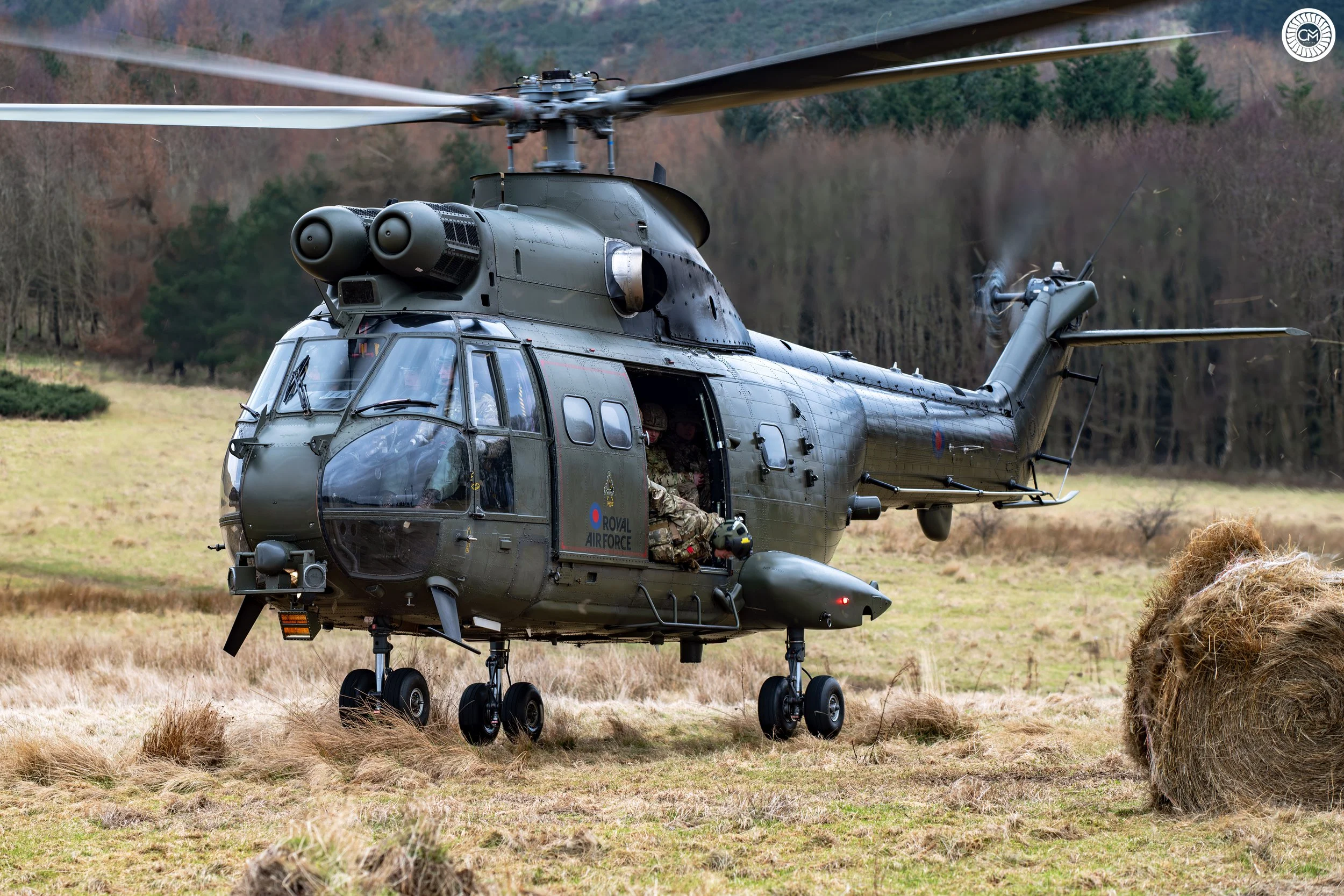 RAF Royal Air Force Aerospatiale Sud Aviation Westland Helicopters Puma HC1 HC2 Mark 2 VORTEX RAF Benson Leuchars Kukri Dawn 33 230 Squadron Edinburgh 28(AC) Sqn Retirement Farewell Medium Lift Upgrade MoD Army Cyprus Belize Brunei 54 Tiger HC.2 Ex