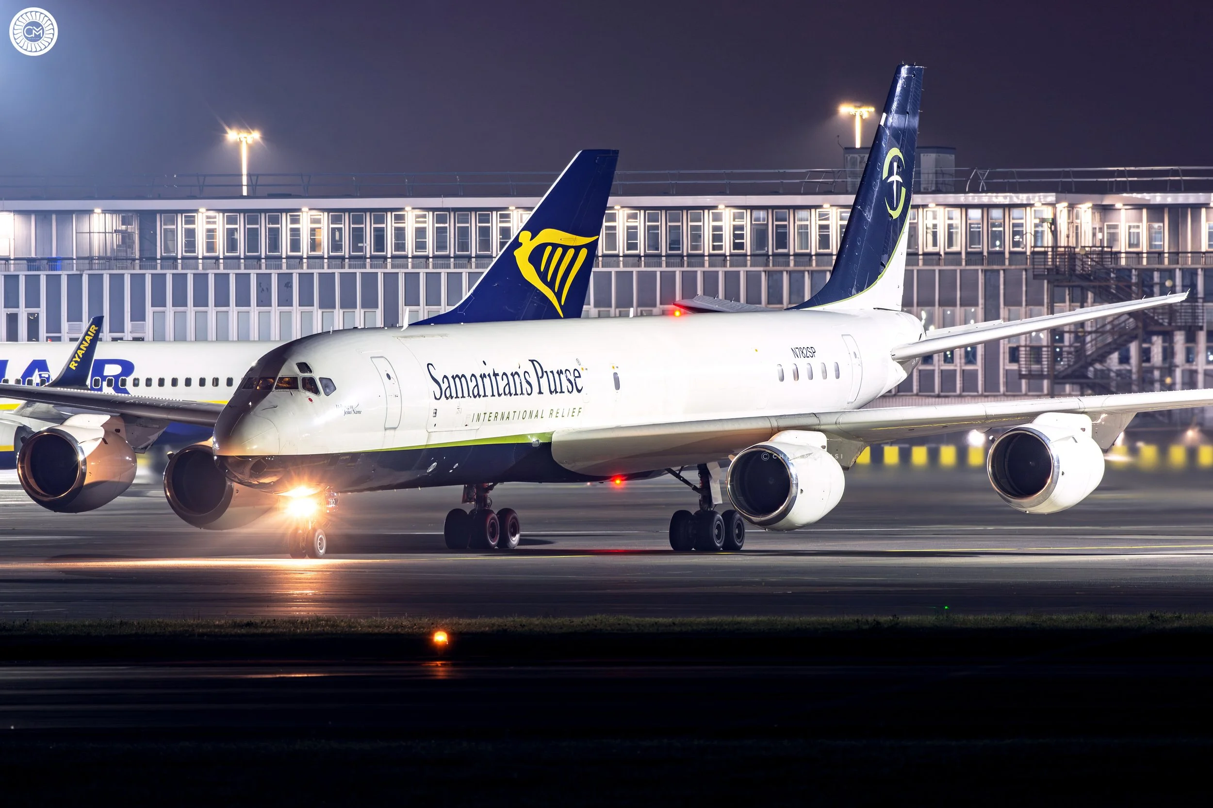 Samaritan's Purse Douglas DC-8 DC-8-72 N782SP Charity Organisation Humanitarian Aid Retirement 2025 Might NSP8 Prestwick Greensboro Airlift Response Last American Registered Chris Melaisi Andy Klischer Munn Ken Joe Proffitt