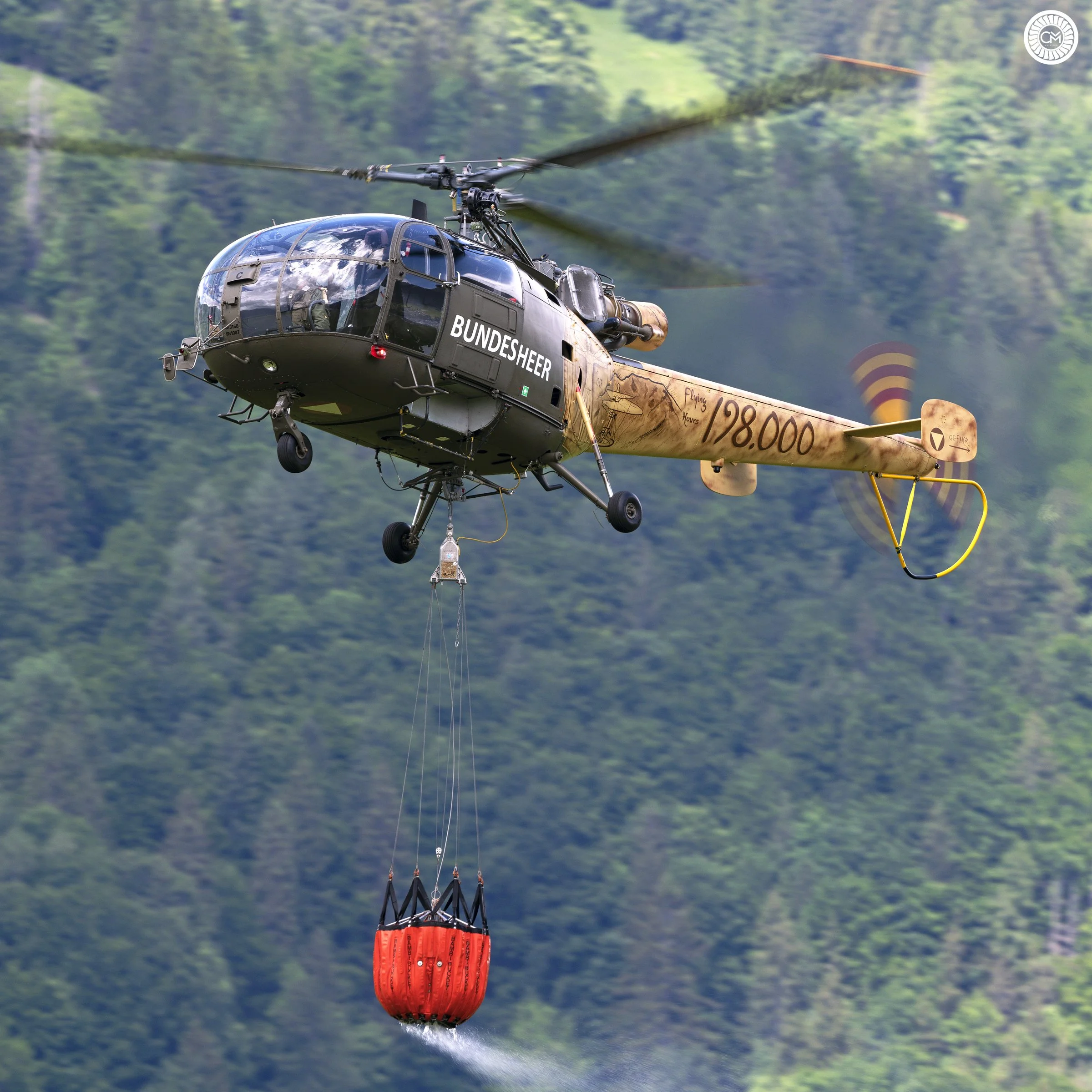 Austrian Air Force Aerospatiale Sud Aviation SA316 Alouette III Bundesheer Austria Alps Aigen im Ennstal Retirement Chris Melaisi Agusta AW169 S-70A AB-212 OH-58 Kiowa Base Visit Military Aviation  Saab 105 Langenlebarn