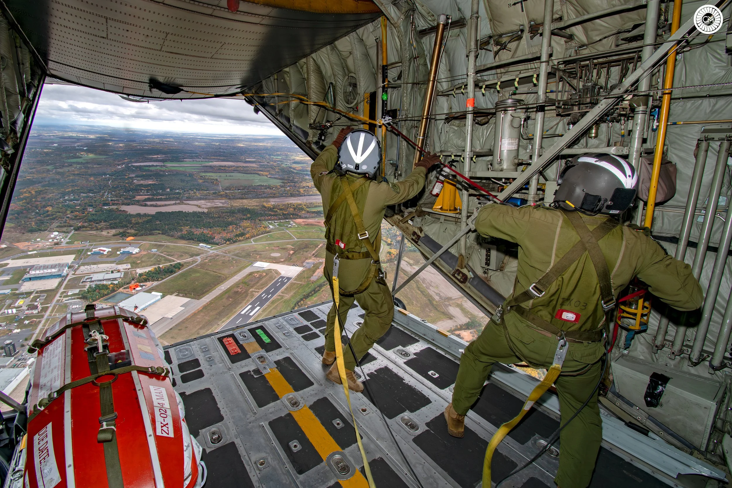 RCAF Royal Canadian Air Force Canada CFB Greenwood Nova Scotia 14 Wing 413 Squadron 413Sqn We Watch The Waves Tusker CC-130H Hercules CH-149 Cormorant CC-295 Kingfisher SAR Search and Rescue Atlantic Military Aviation Chris Melaisi 130333 C-130 Save