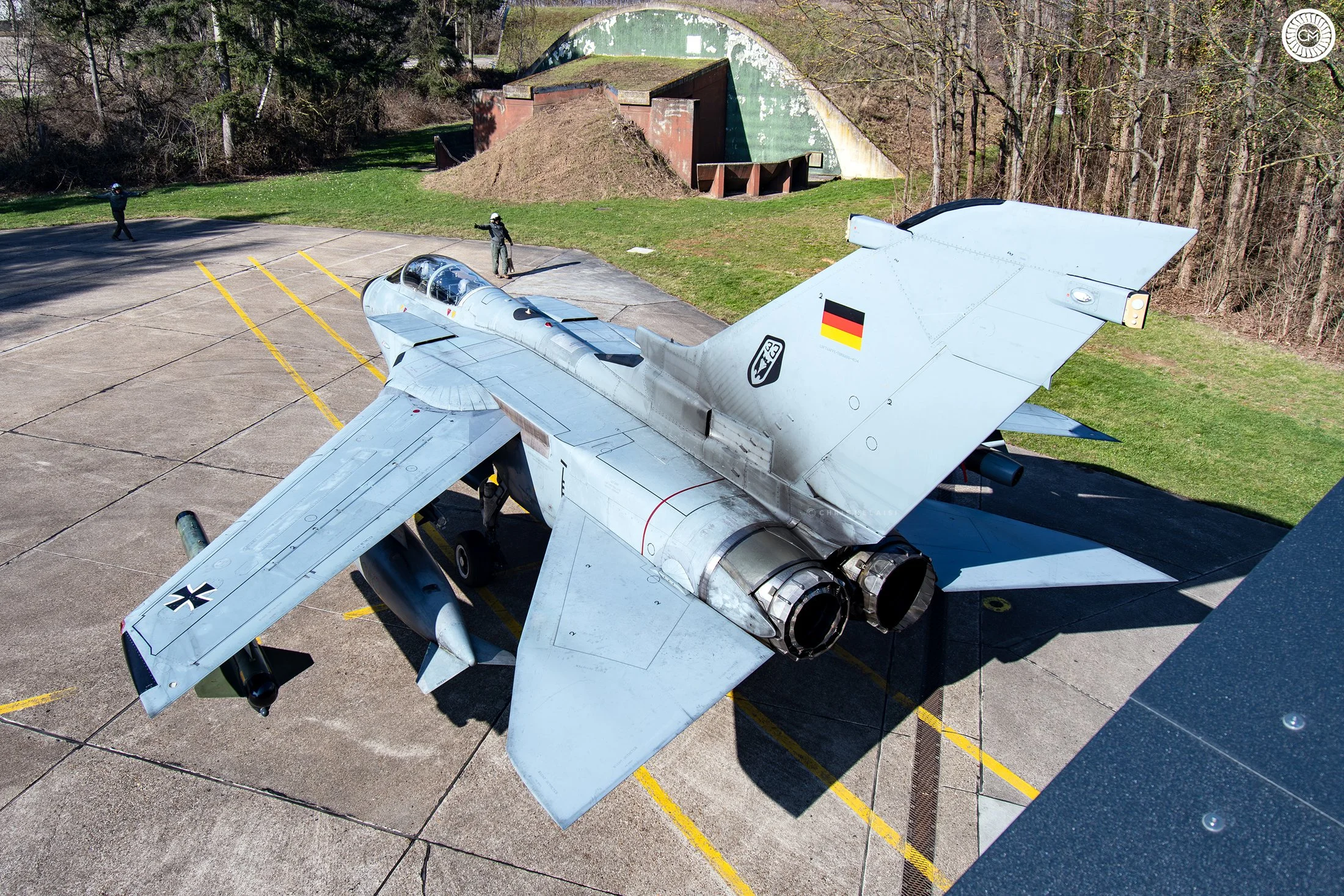 German Air Force Luftwaffe Tornado IDS TLG-33 Squadron Norvenich Buchel Germany Panavia 33 Squadron HAS 