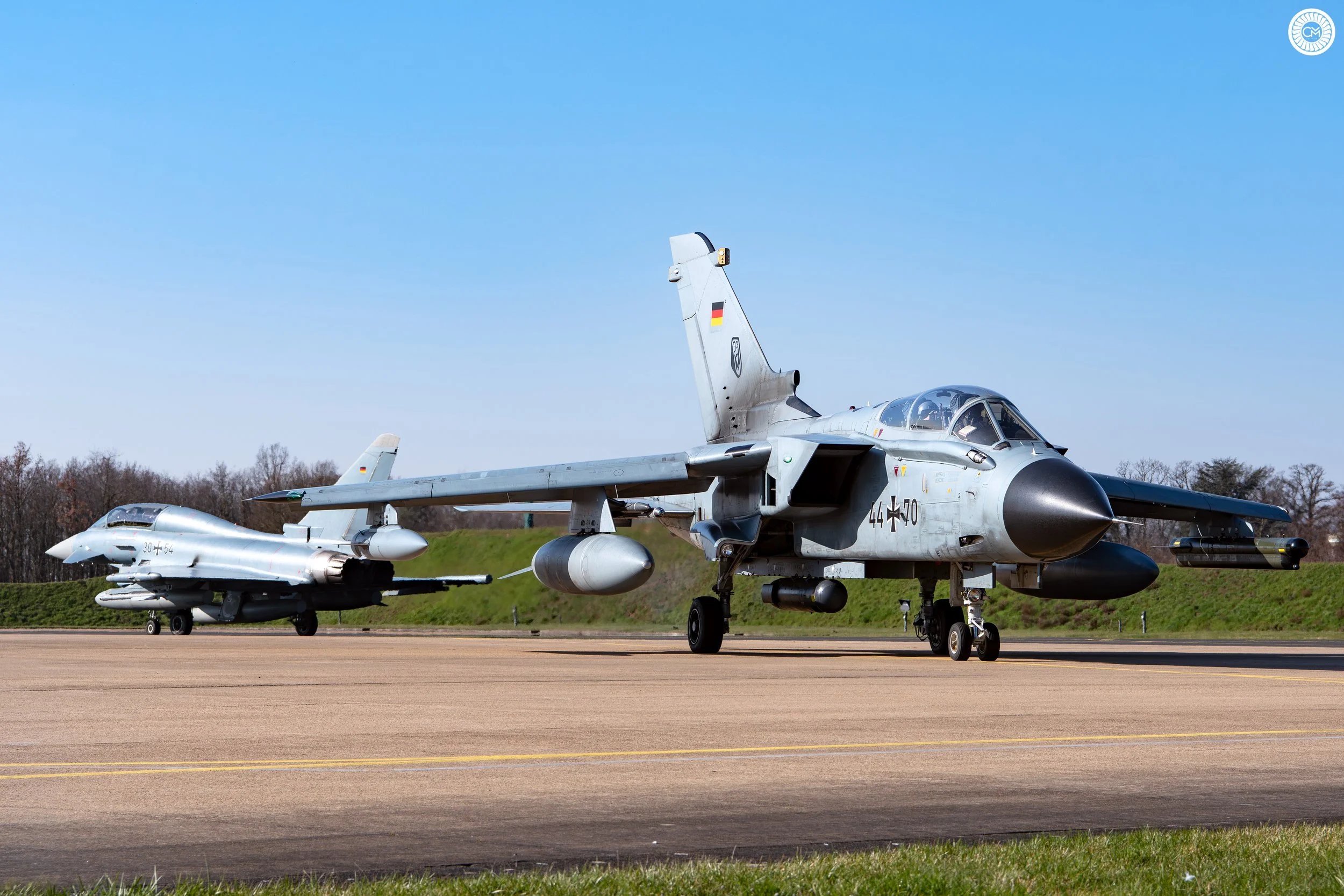 Nörvenich Büchel Taktisches Luftwaffengeschwader 33 TaktLwG 33 Tornado Panavia IDS TLG-33 TLG-31 2022 2026 Heading home Back to Chris Melaisi F-35 Upgrades Air to Ground Bomber Strike Hitman 44+34 44+70 TLG33 Air Wing Squadron Military Nikon Europe