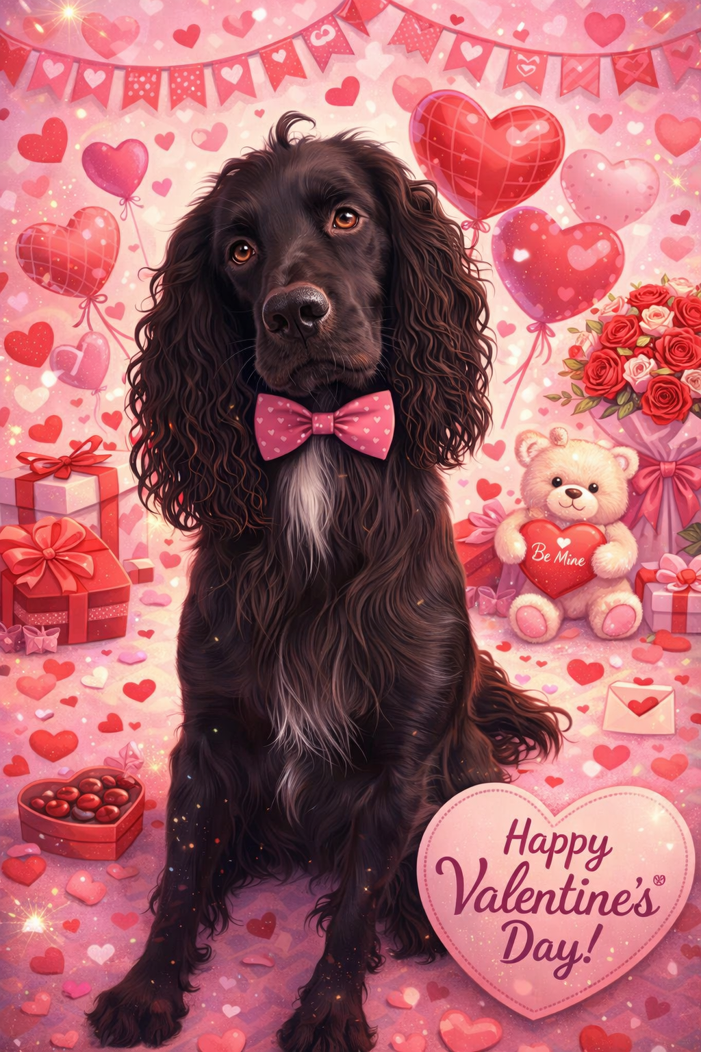 Mr Walter promotes his Valentine's Day pamper specials