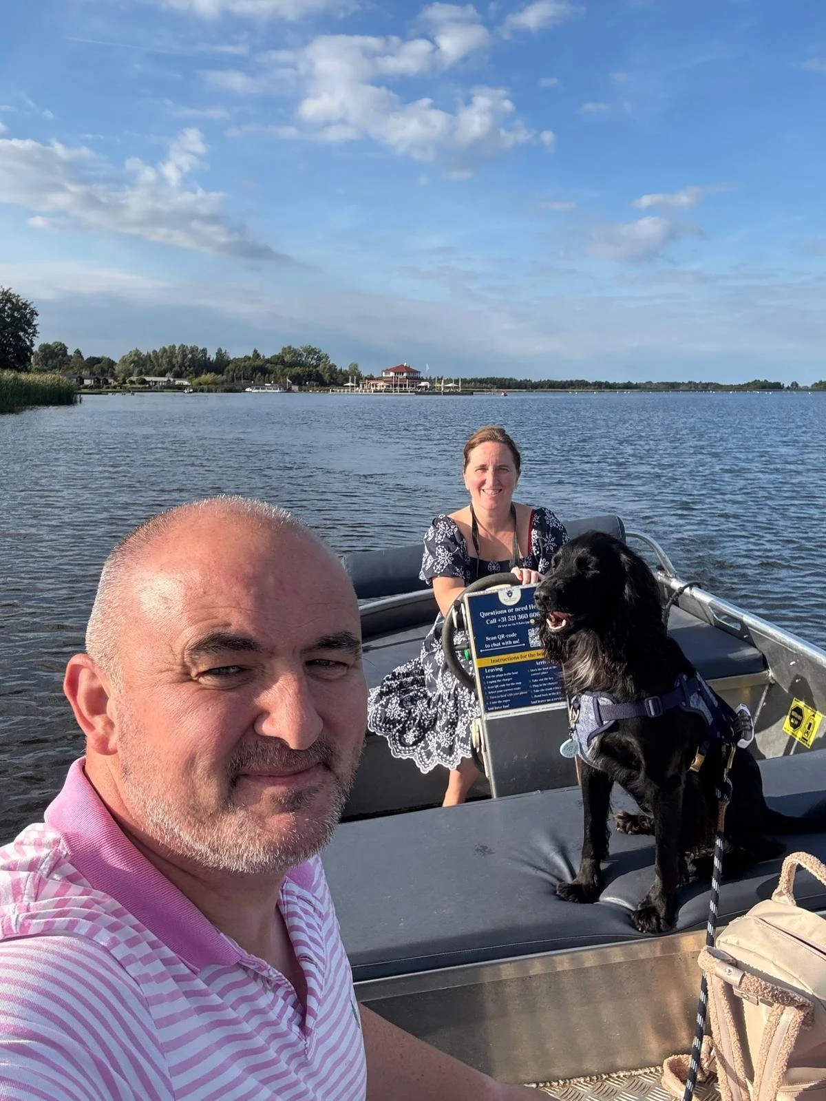 Our little family, taking a break from their 1:1 dog grooming business in Wirral