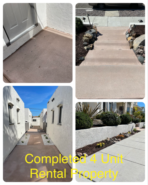 Pressure Washing for Rental Properties &amp; Turnovers in San Diego