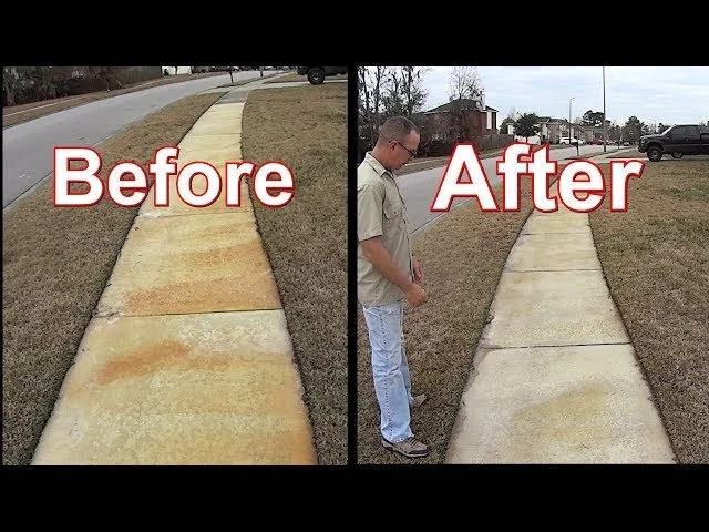 Can Pressure Washing Remove Oil &amp; Rust Stains from Concrete?