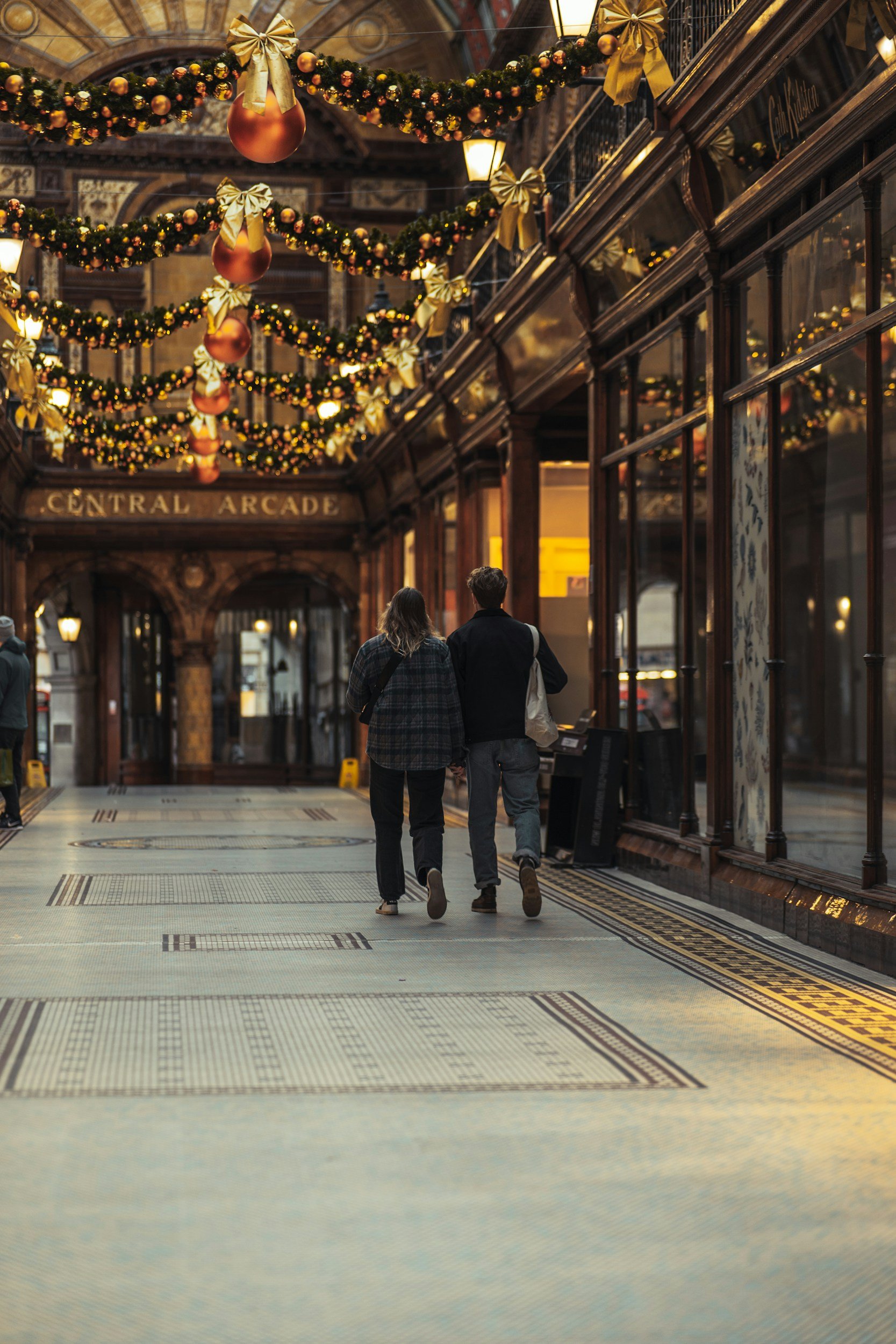 Couple walking together in Philadelphia after the holidays, reflecting reconnection and support through couples counseling.