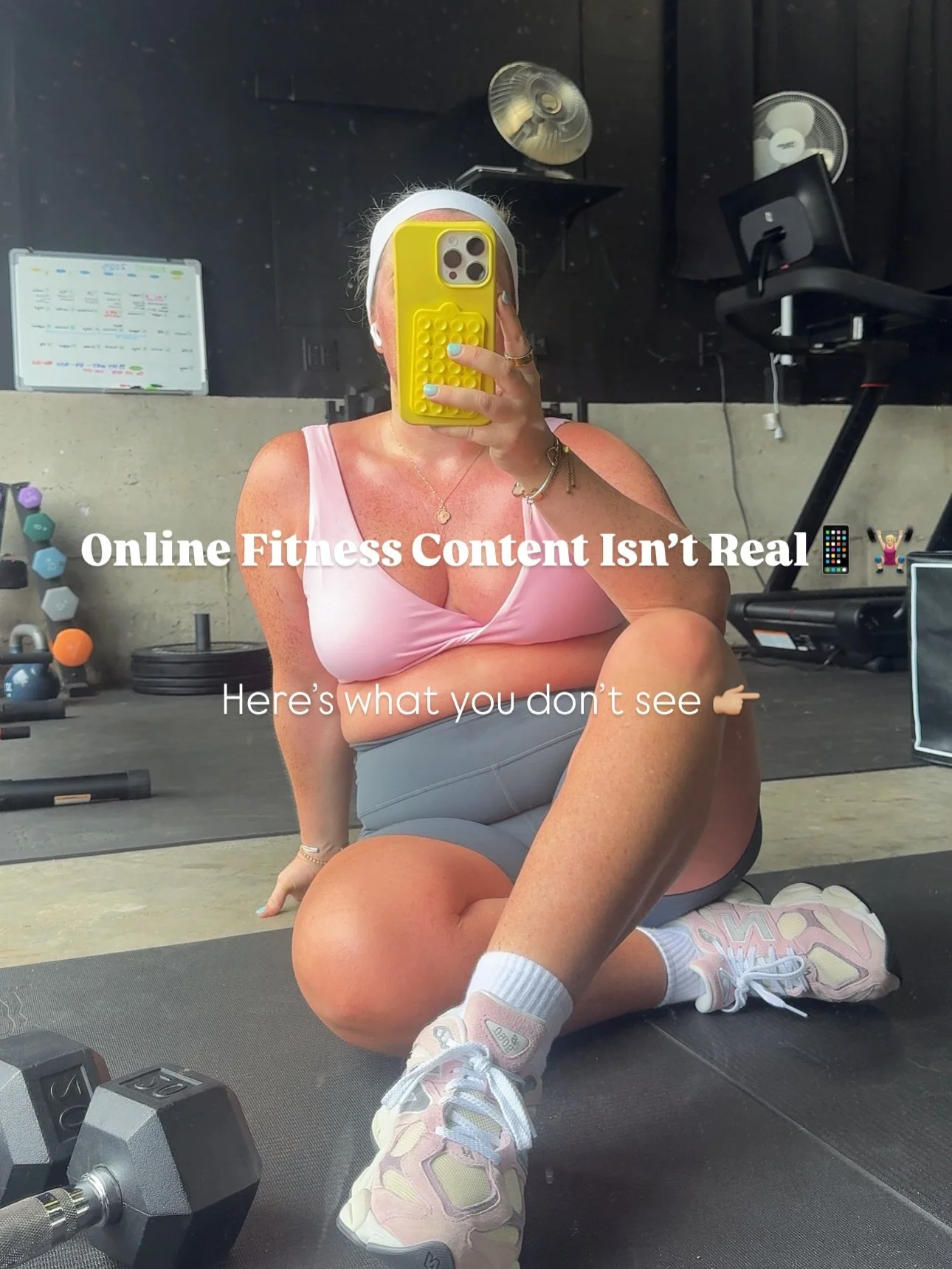 What you don&rsquo;t see in online fitness content is the sweat, the struggle, and the weeks the scale doesn&rsquo;t move.. and that&rsquo;s okay.

Let&rsquo;s normalize the real side of the journey 🩶 Comment the word &ldquo;REAL&rdquo; if you&rsquo