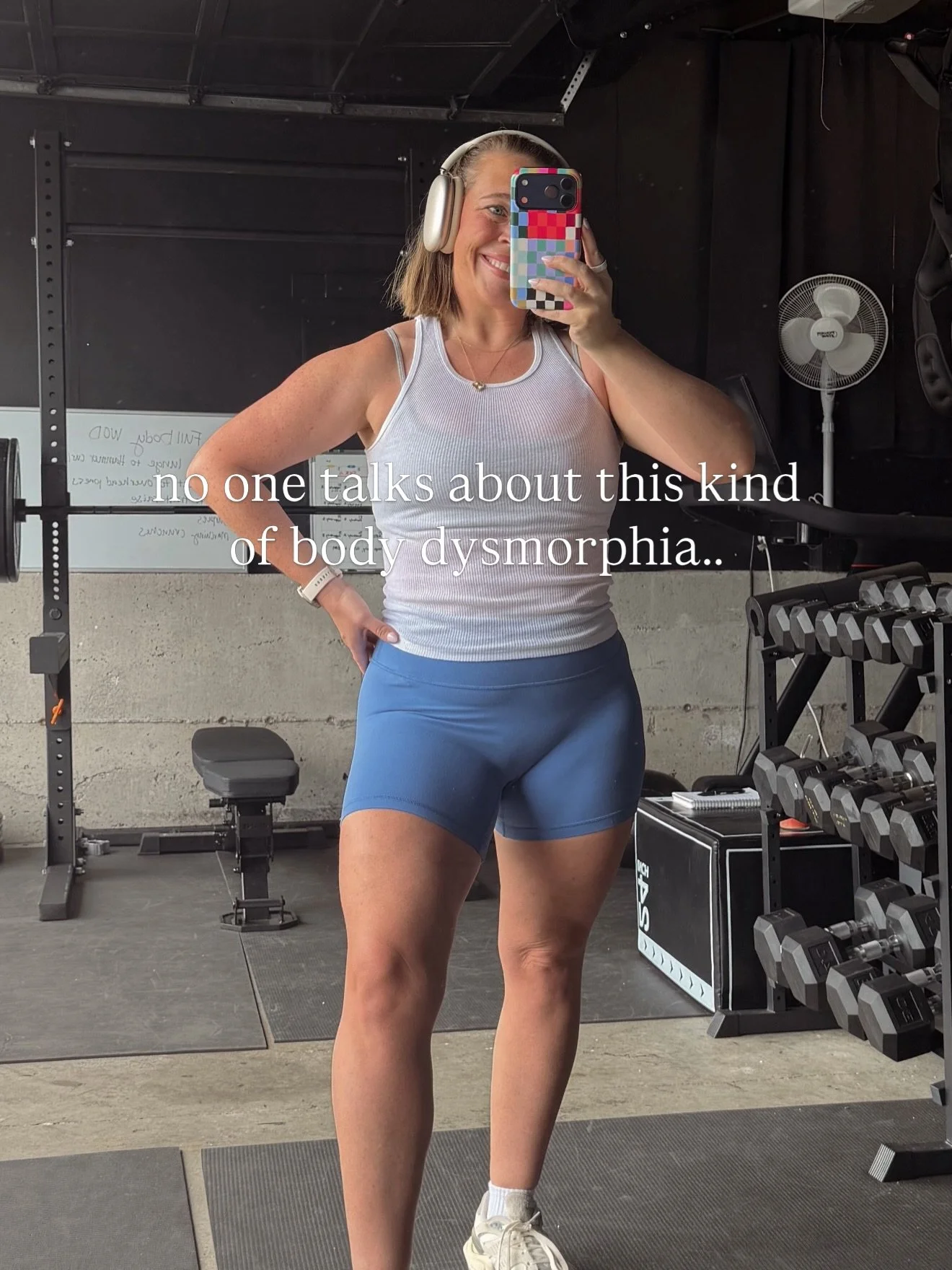 Imagine being this strong&hellip; And still thinking it&rsquo;s not enough. That&rsquo;s what no one talks about. How your brain can zoom in on one small part of your body and completely ignore the full picture. Because when I zoom out there&rsquo;s 