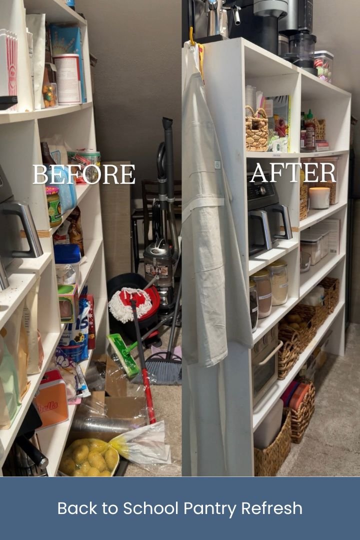 Back to School Pantry Refresh: The Home Edit Method