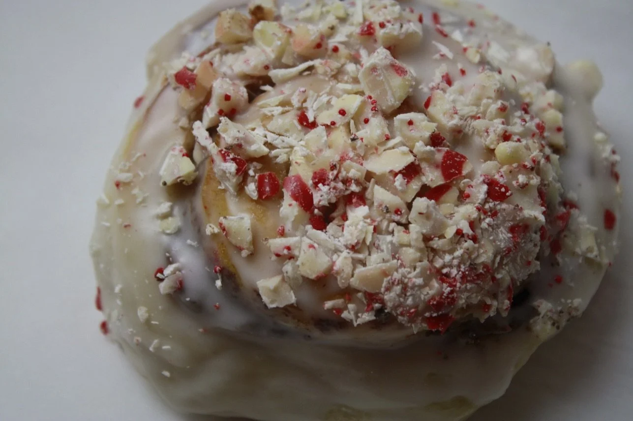 ✨Candy Cane Sweet Roll✨

New holiday flavor coming out tomorrow 🤩

🗓️ December 6th
⏰ 9am-1pm
📍8580 S Howell Ave, Oak Creek

Our booth is inside the Oak Creek Community Center. Come get into the holiday spirit with our candy cane sweet roll 🎄

Ord