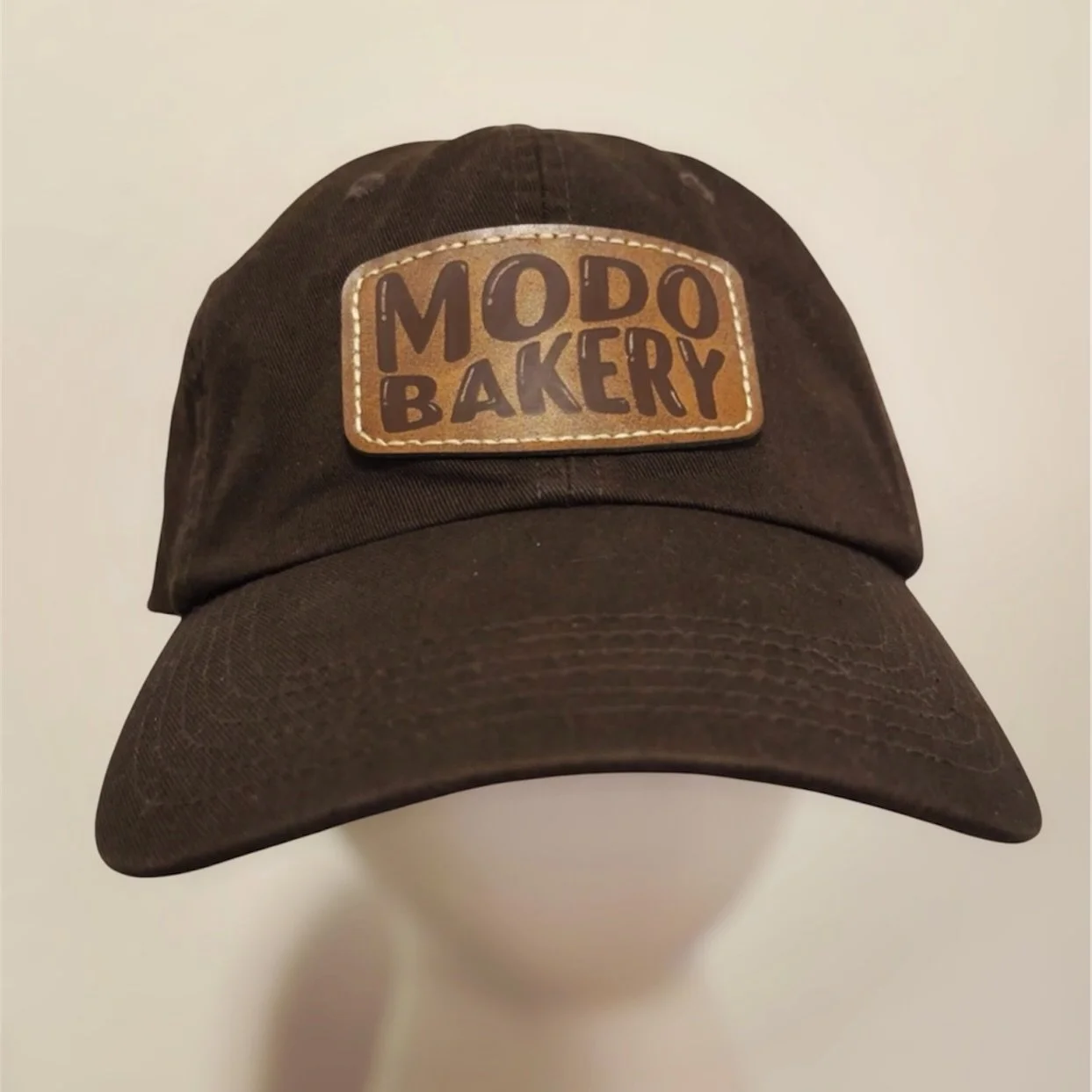 Was it worth the 2 hours it took to hand stitch this patch on our hats?