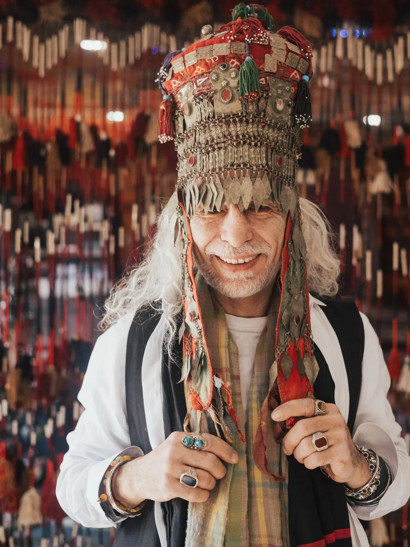 Step inside @magiccaravanaustin on North Lamar and enter Huseyin&rsquo;s colorful world of Turkish imports. He will probably offer you a Turkish coffee as you are greeted by his dogs Sippi and Coogee. Then you wander around, slowly, taking in all the