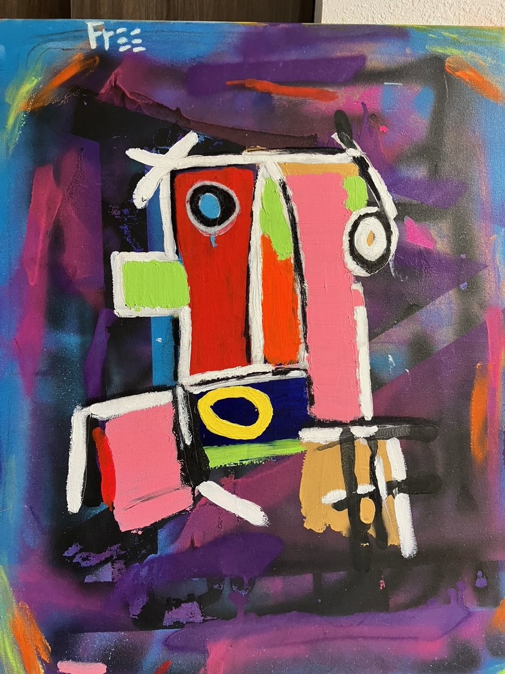 "Palmetto Blue" 23.5x30