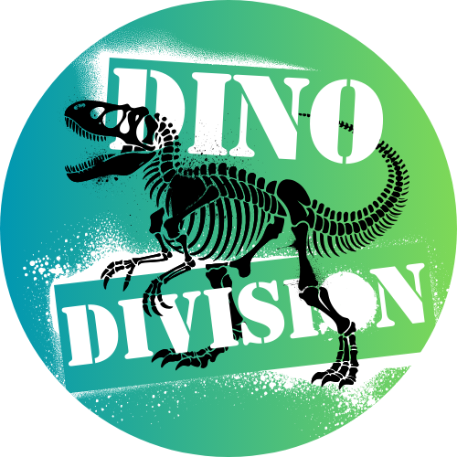 "DINO DIVISION" featuring DinoVentures, a new original show by Castle On A Cloud Entertainment.