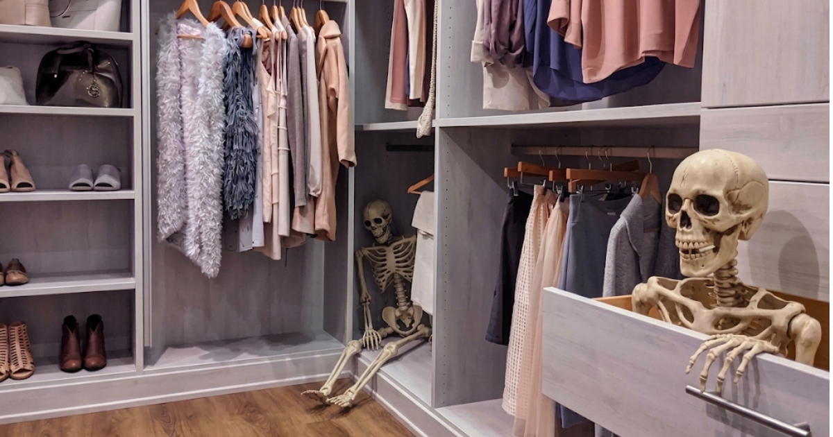 Clear the Skeletons from Your Closet This October 
