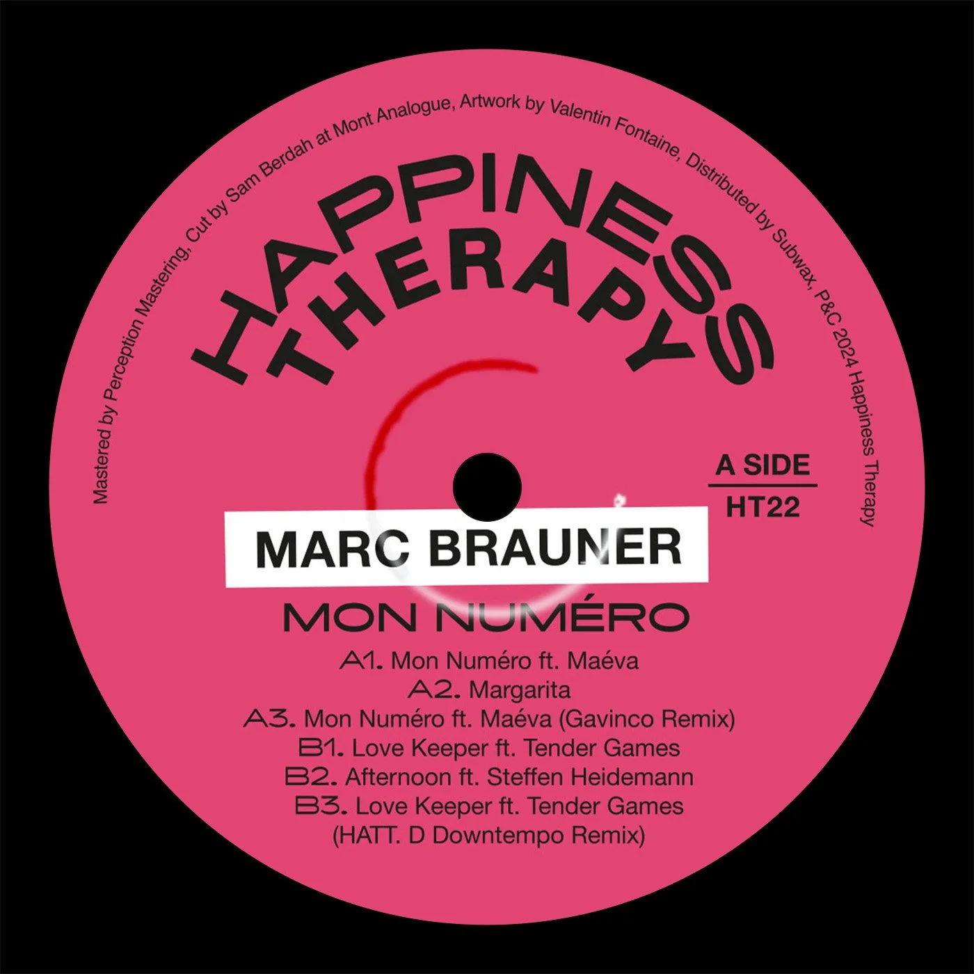 Marc Brauner, Mon Numéro EP