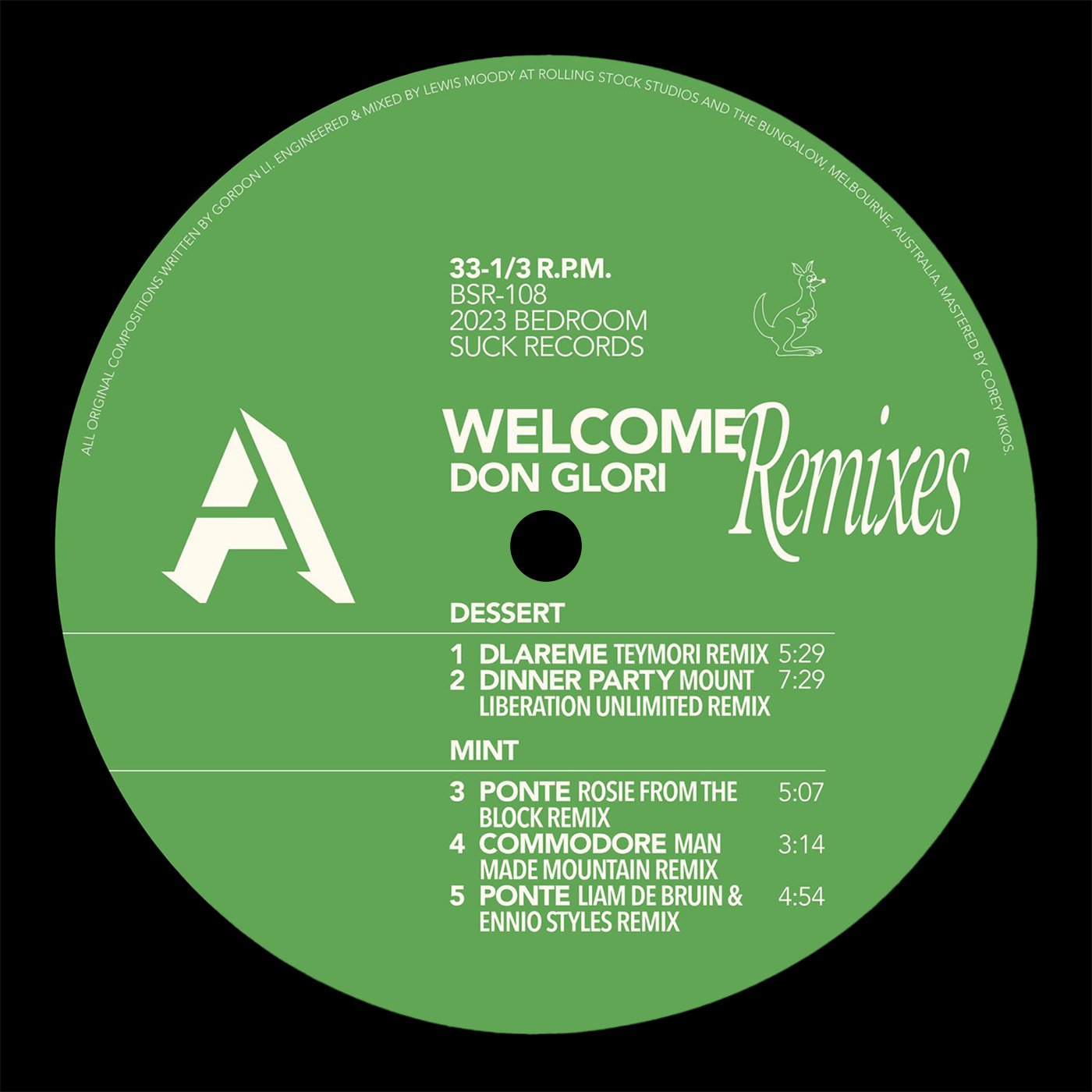 Don Glori, Welcome Remixes EP