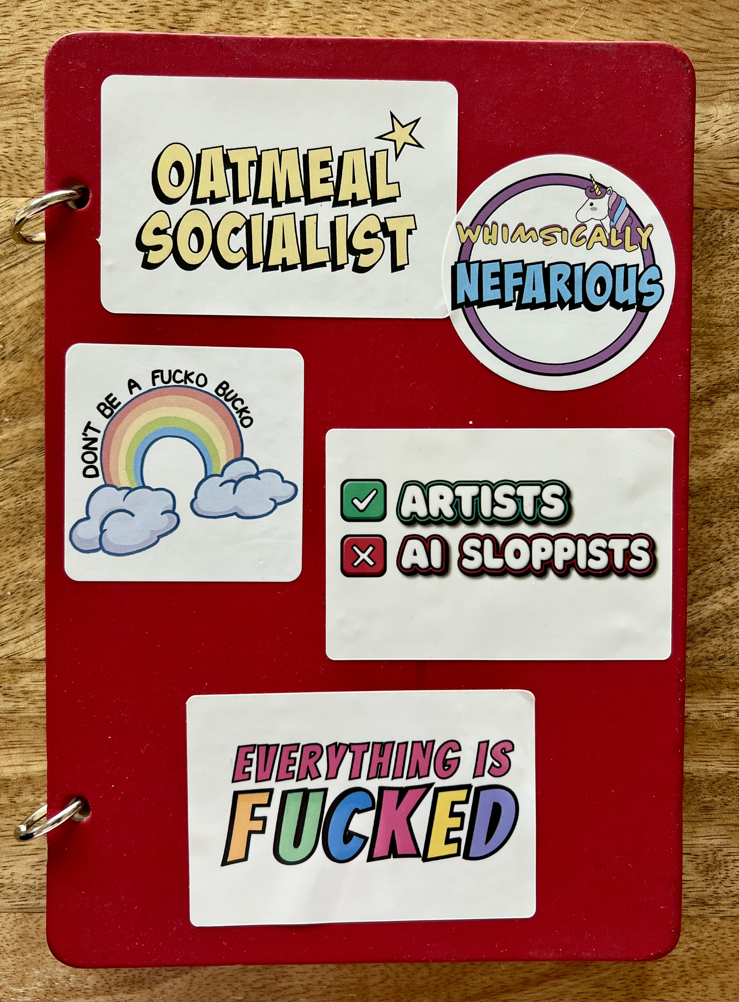 Feisty Sticker Snack Pack