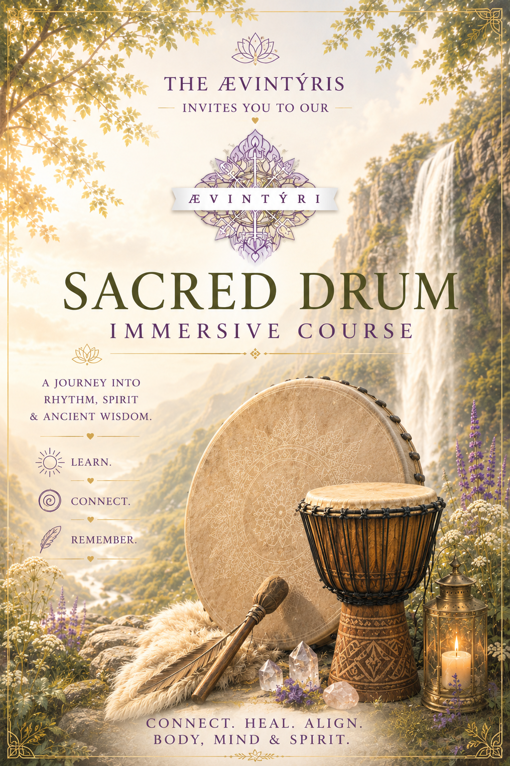 Path of the Sacred Drum & Chanting - 4- week Course