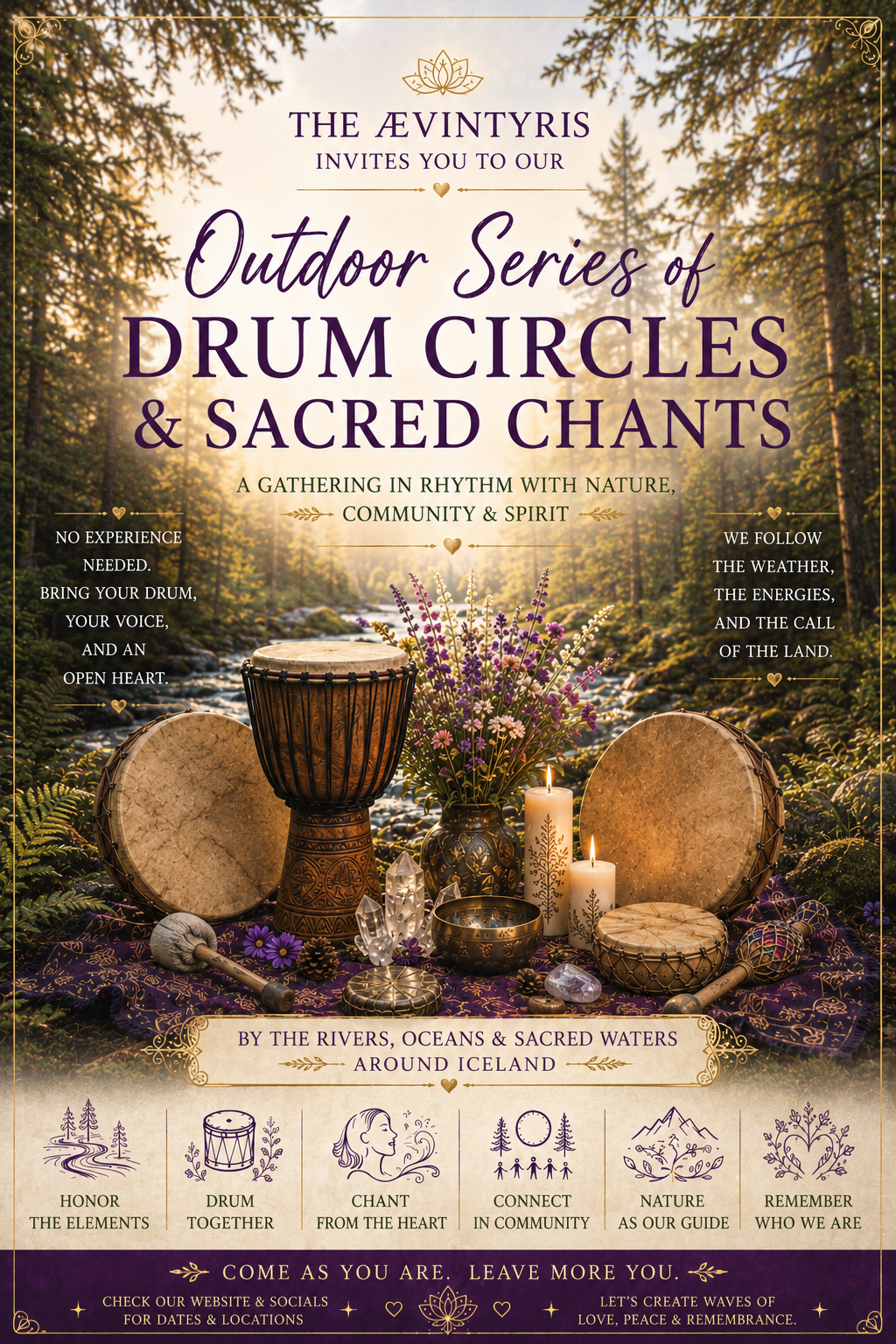 Outdoor Series - Drum Circle & Sacred Chants