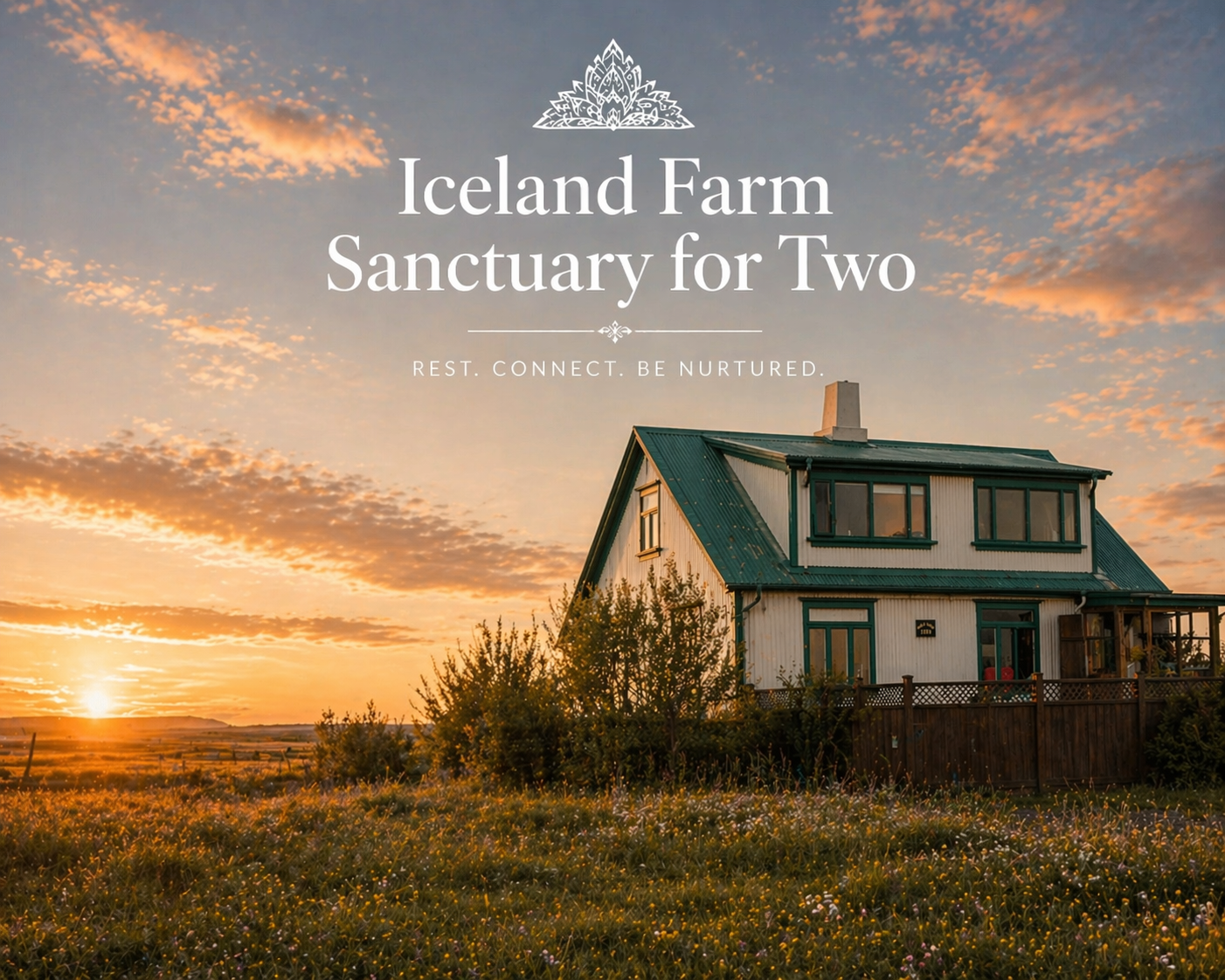 Iceland Farm Sanctuary for Two
