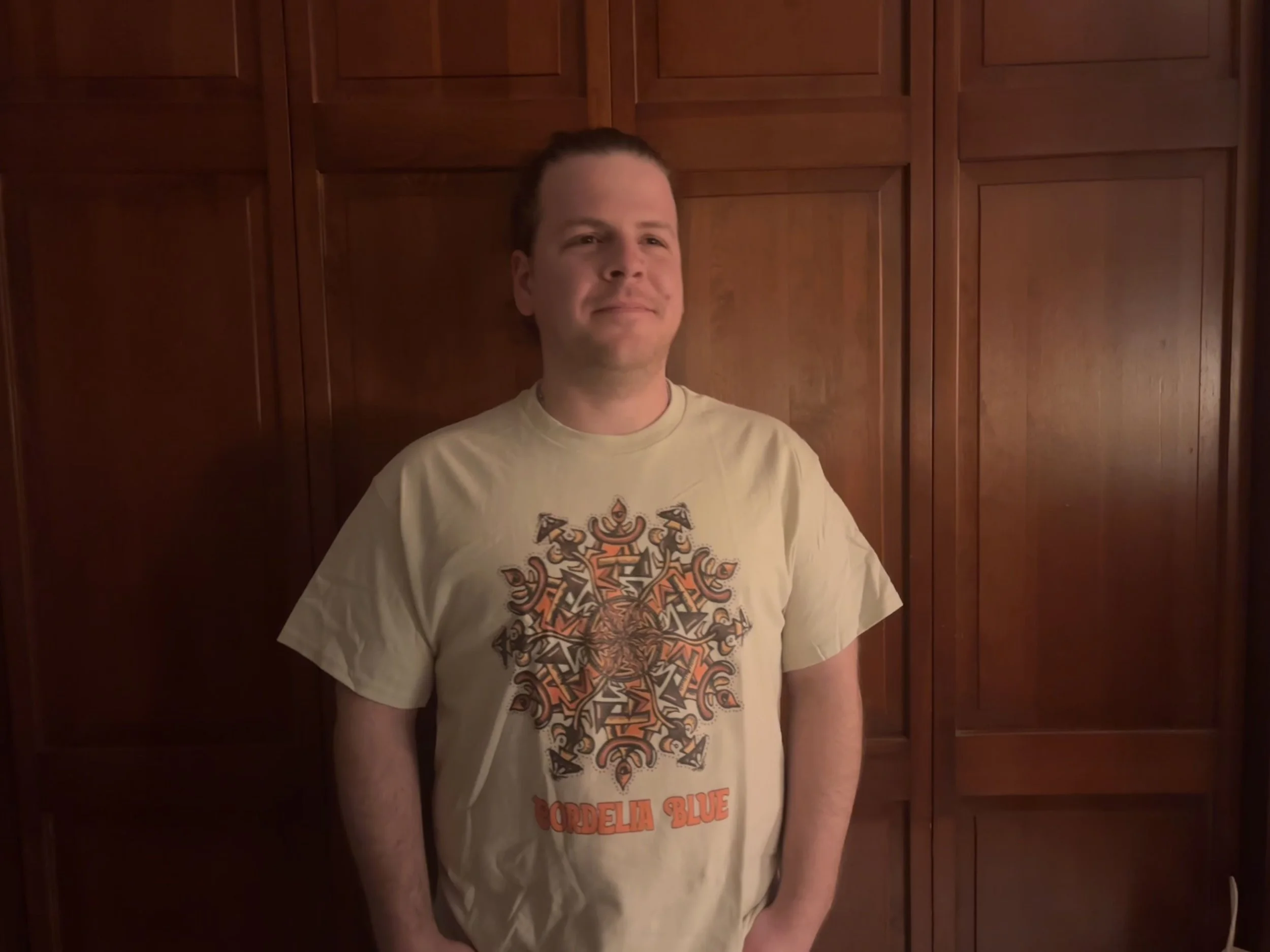 Cordelia Blue Short Sleeved Shirt