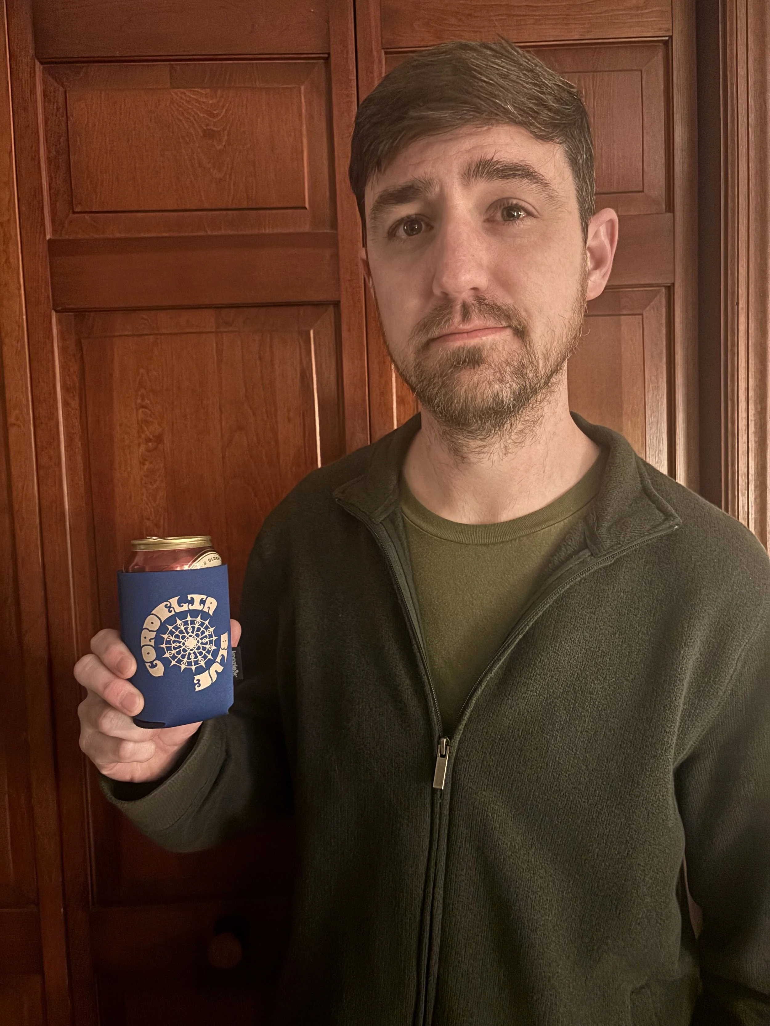 Cordelia Blue Koozie