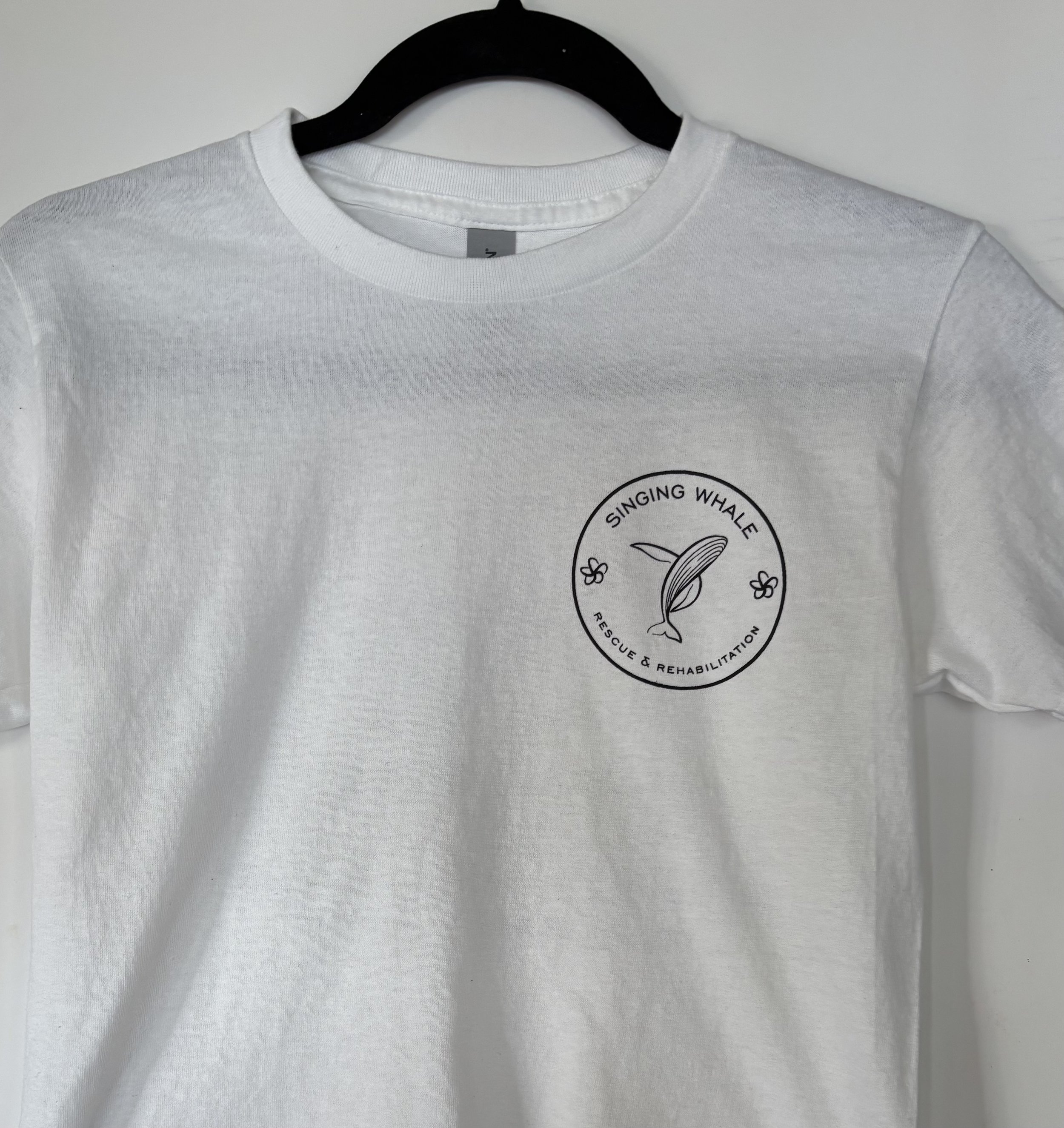 Surf Break White Short Sleeve Tee