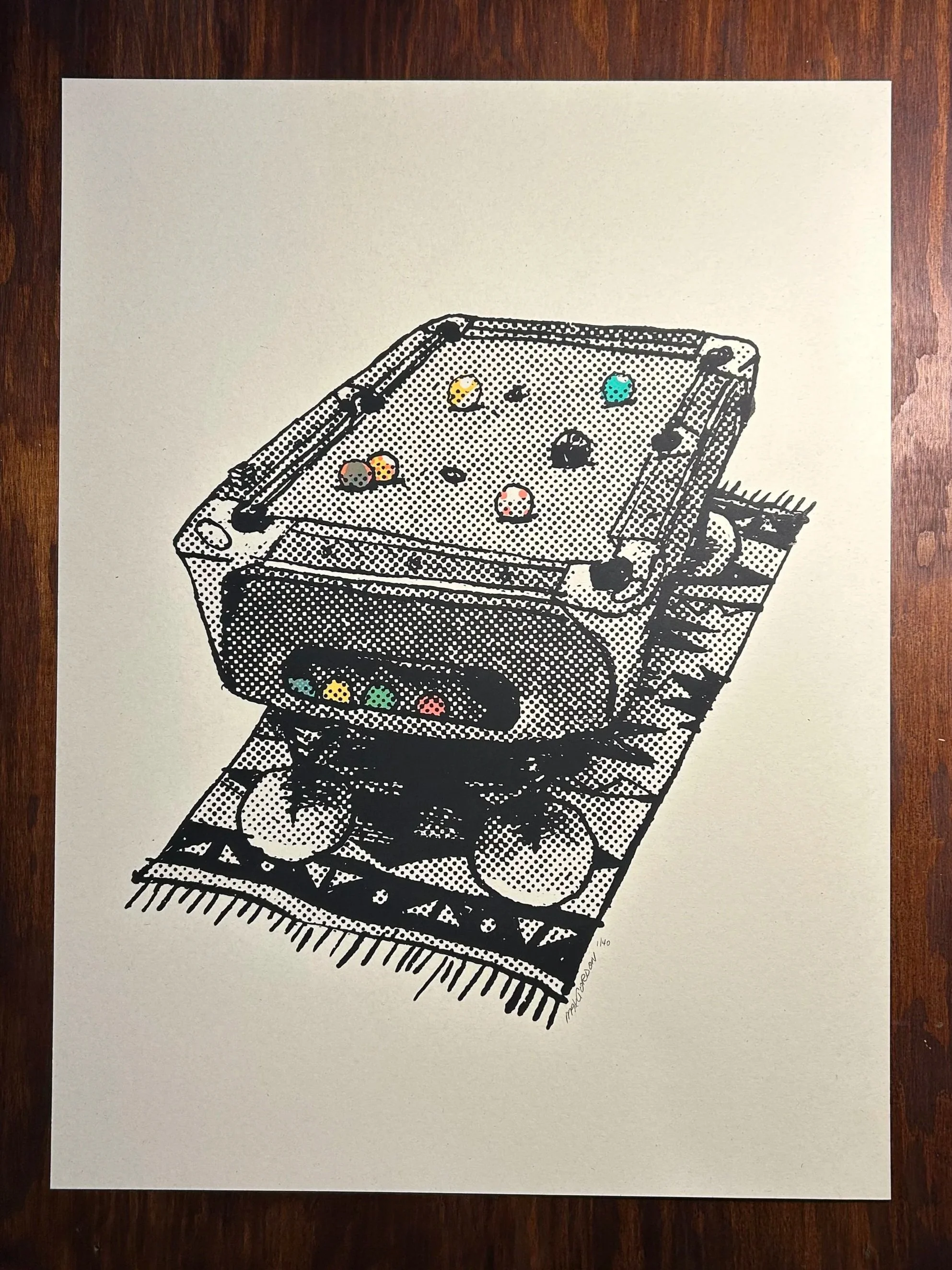 9 Ball • 18x24" Screen Print