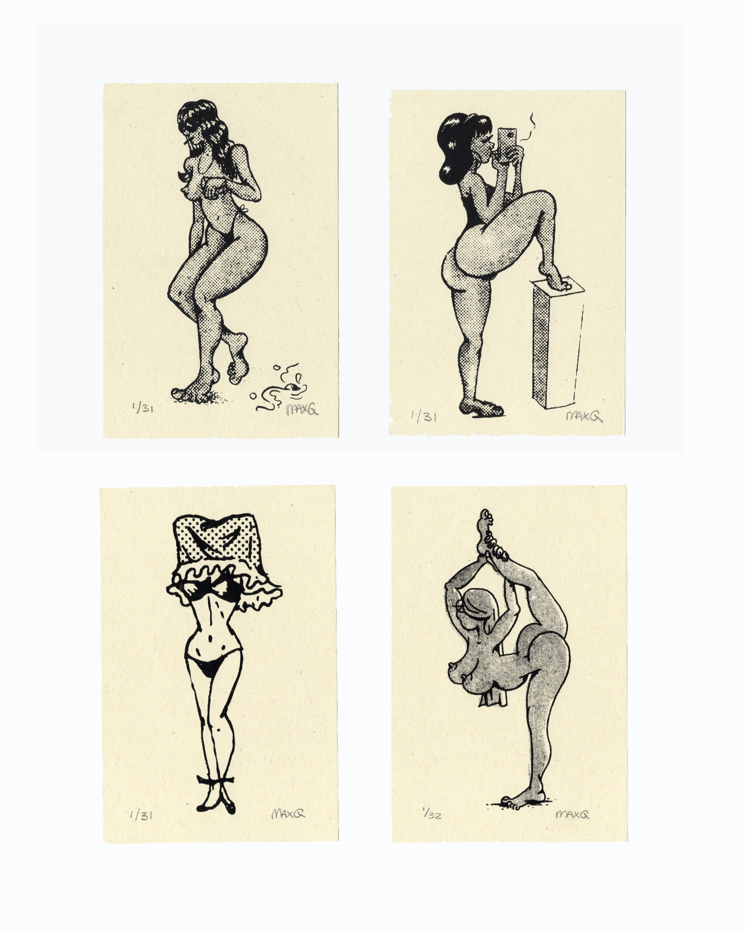 Peepshow Screen Prints