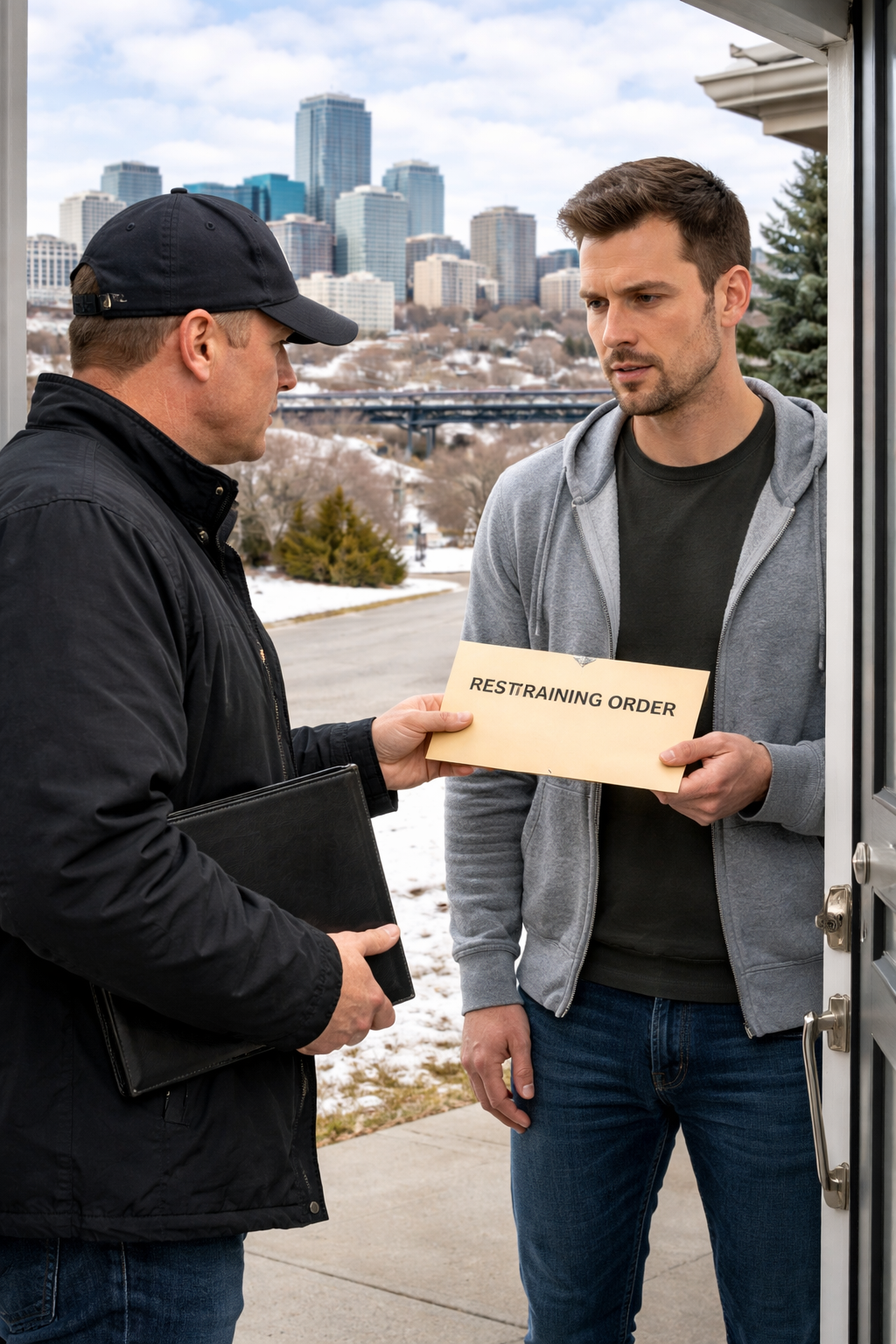 Restraining Order Process Serving in Edmonton
Fast, discreet, and legally compliant restraining order service by Edmonton Process Servers. Experienced in urgent legal delivery with affidavit included. Saving you time, money, and stress.