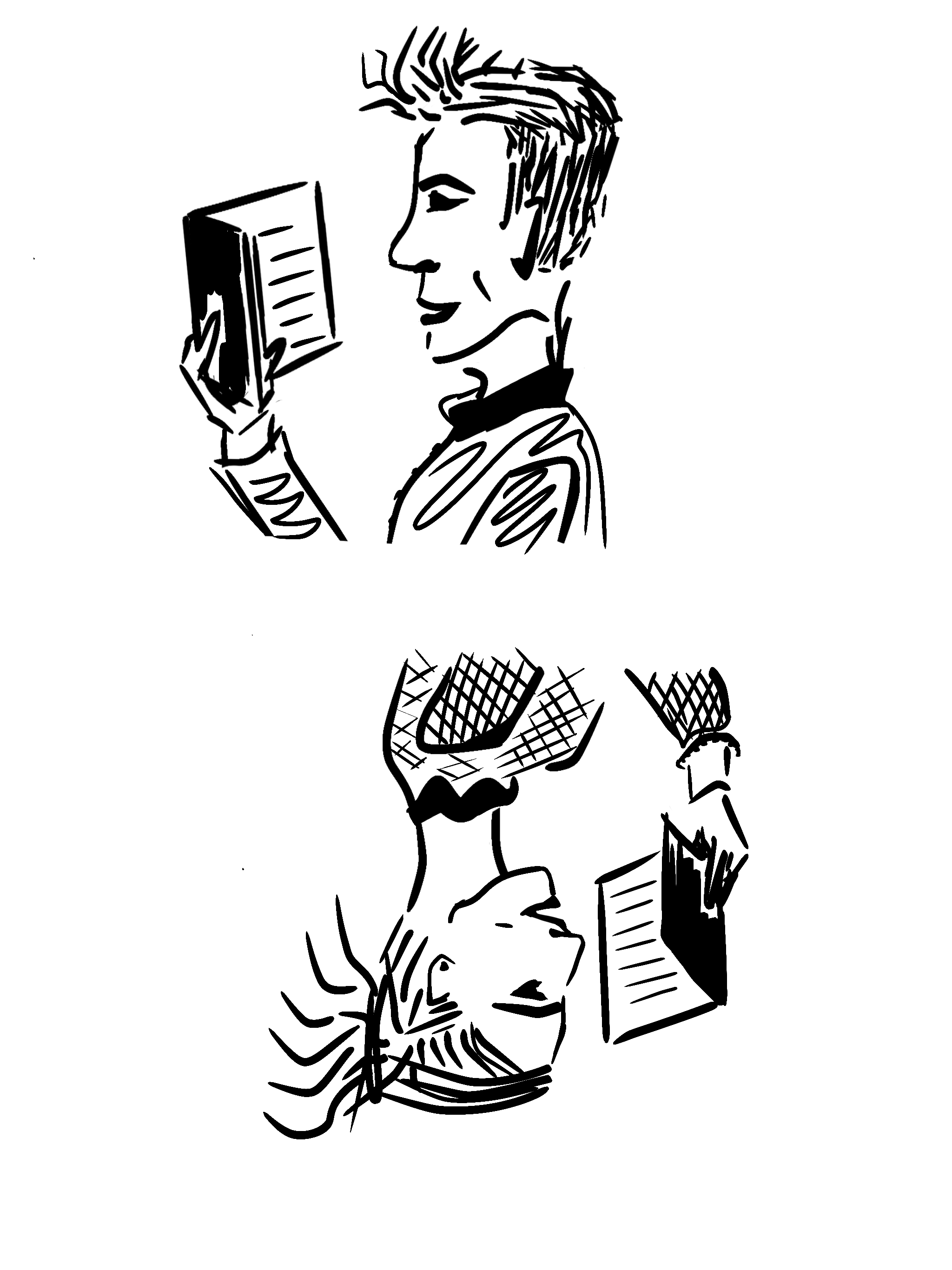 Teacher Illustration (Part of Playing Cards Project)