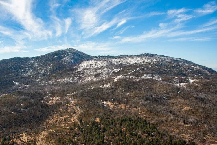 The view of Cuyamaca Peak from the top