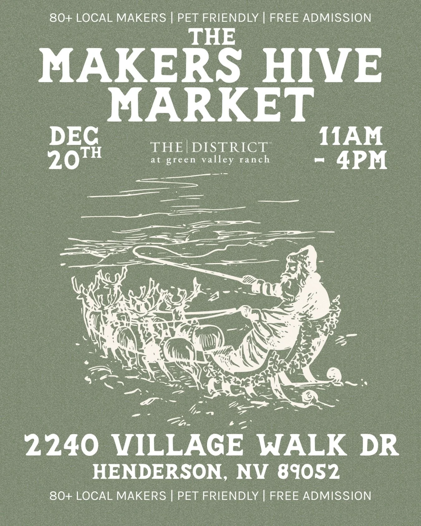 ✨ LAST CALL, CANDLE BABES ✨

This Saturday, December 20th, we&rsquo;re closing out candle season the only way we know how&mdash;dramatically.

🕯 The Makers Hive Market
📍 The District at Green Valley Ranch
📍 2240 Village Walk Dr, Henderson, NV 8905