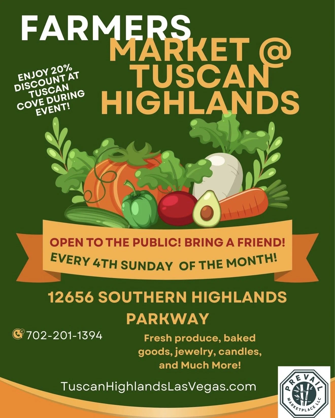 Farmers Market at Tuscan Highlands