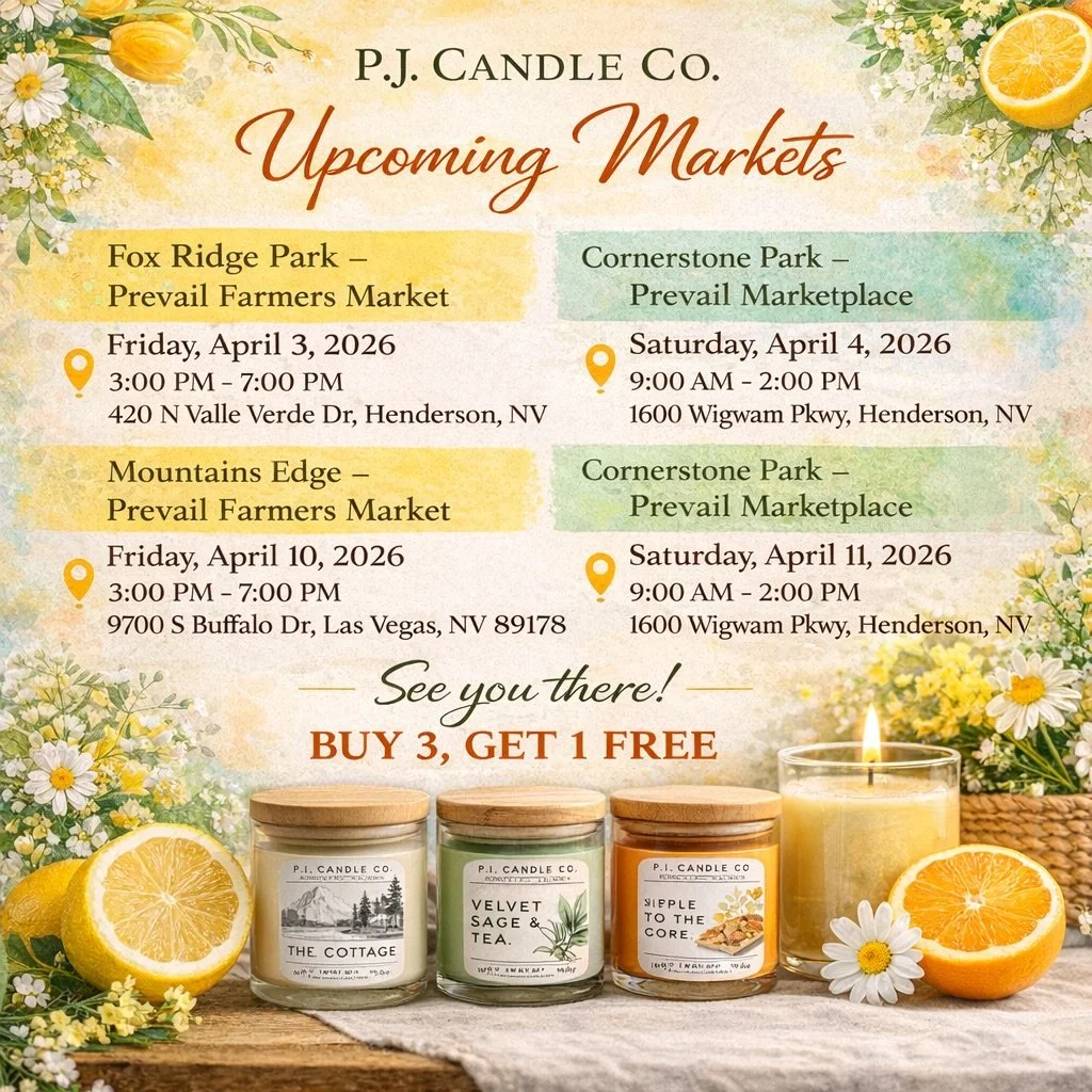Spring has officially entered the chat&hellip; and so have we. 🌼🍊

We&rsquo;re back out at the markets with your favorites, a few fresh pours, and yes&mdash;plenty of drama (the good kind). Whether you&rsquo;re restocking your go-to scent or findin