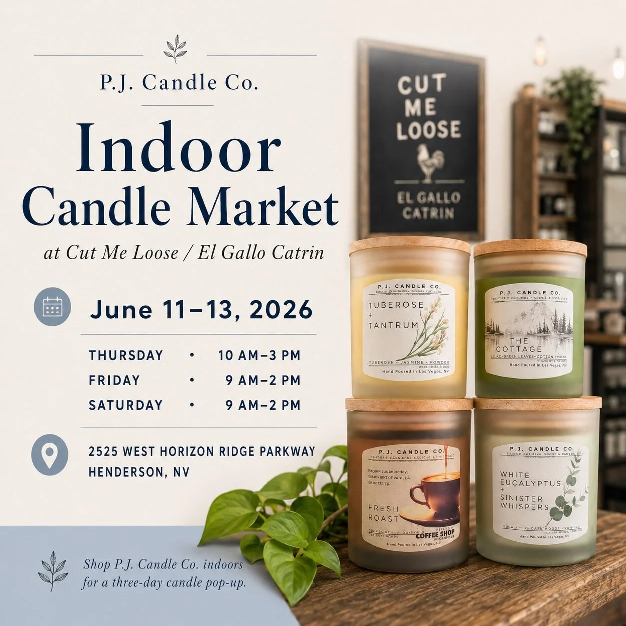 We&rsquo;re popping up at Cut Me Loose &amp; El Gallo Catrin Barber studio 3 days this week!

I&rsquo;m bringing your favorites and depending on labels arrival timeline&hellip;. A few new delights along with some returning champions!

We&rsquo;re goi