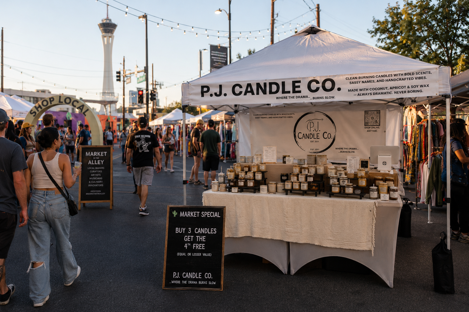Market in the Alley Downtown